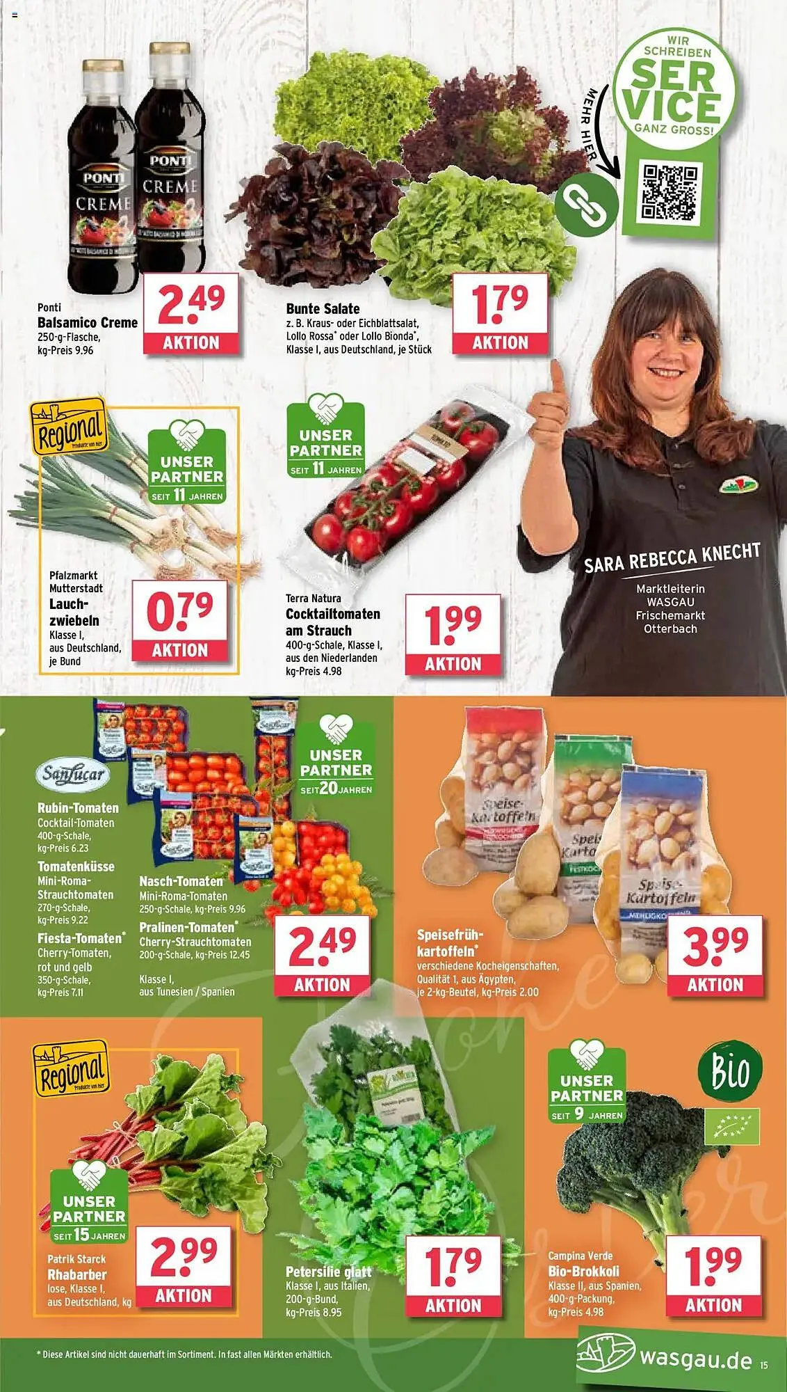 Wasgau Prospekt von 14. April bis 19. April 2025 - Prospekt seite 15