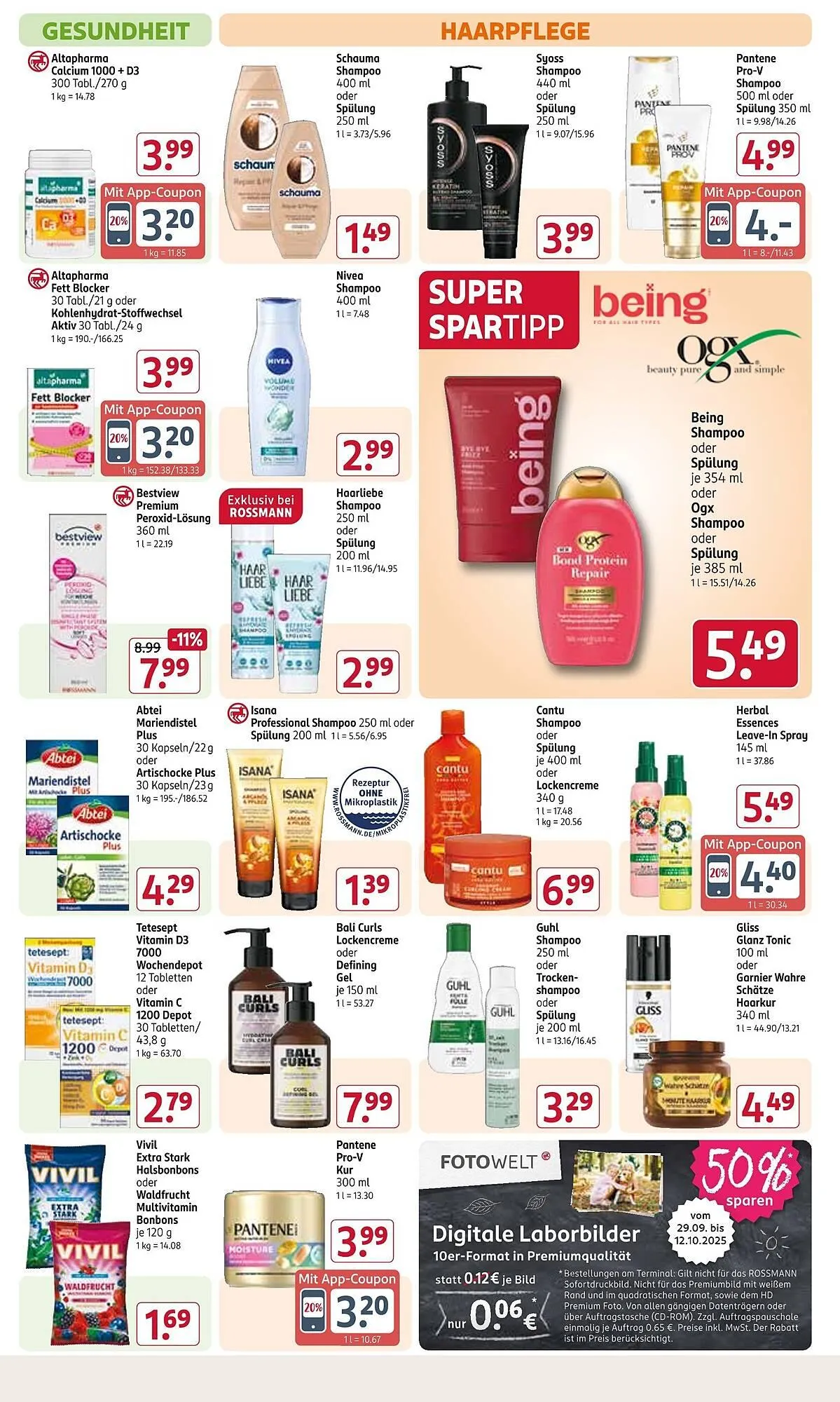 Rossmann Prospekt von 29. September bis 2. Oktober 2025 - Prospekt seite 8