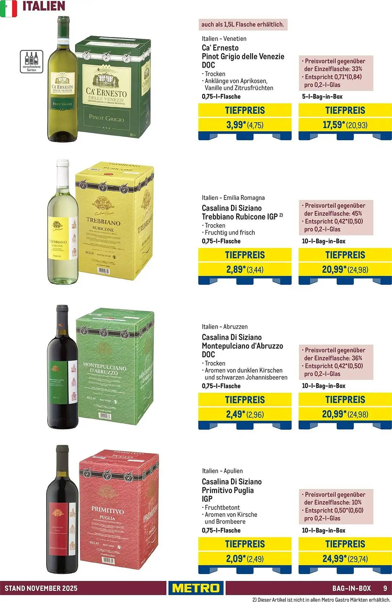 METRO Prospekt von 12. November bis 12. März 2026 - Prospekt seite 9