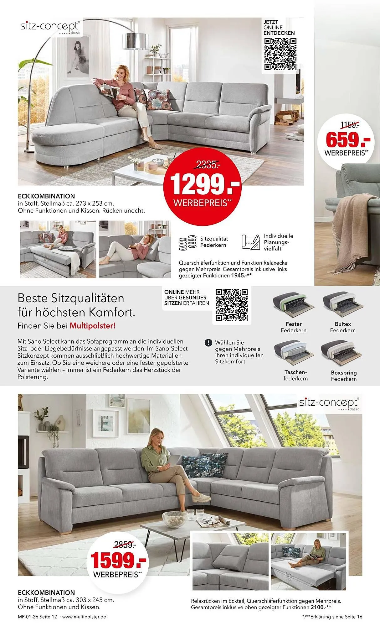 Multipolster Prospekt von 12. Januar bis 31. Januar 2026 - Prospekt seite 14