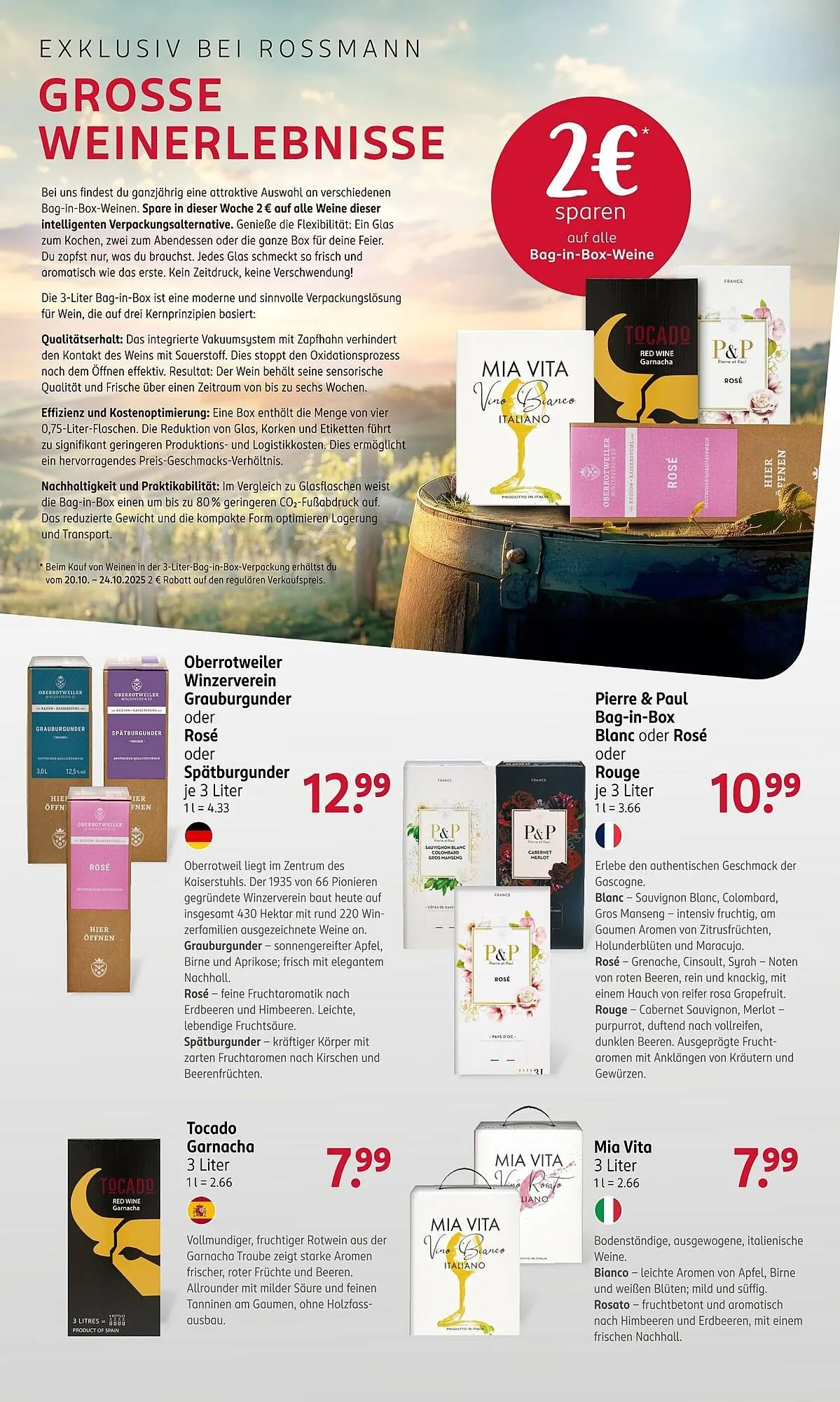 Rossmann Prospekt von 20. Oktober bis 24. Oktober 2025 - Prospekt seite 18