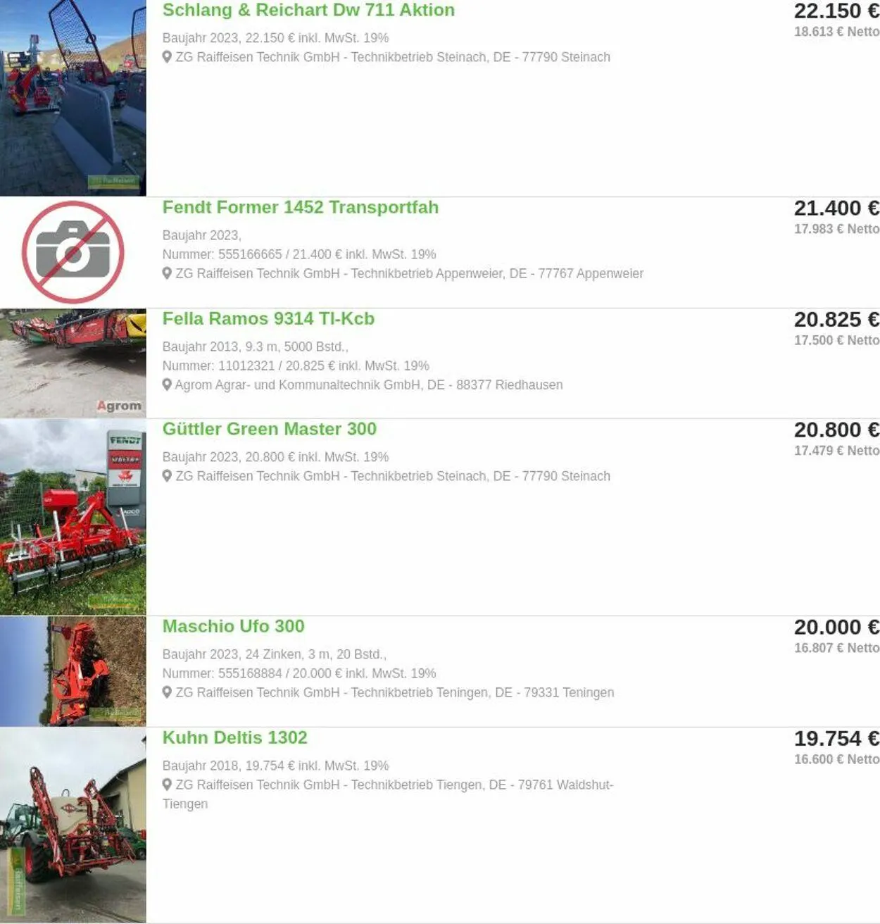 ZG Raiffeisen Aktueller Prospekt von 17. März bis 26. März 2025 - Prospekt seite 15