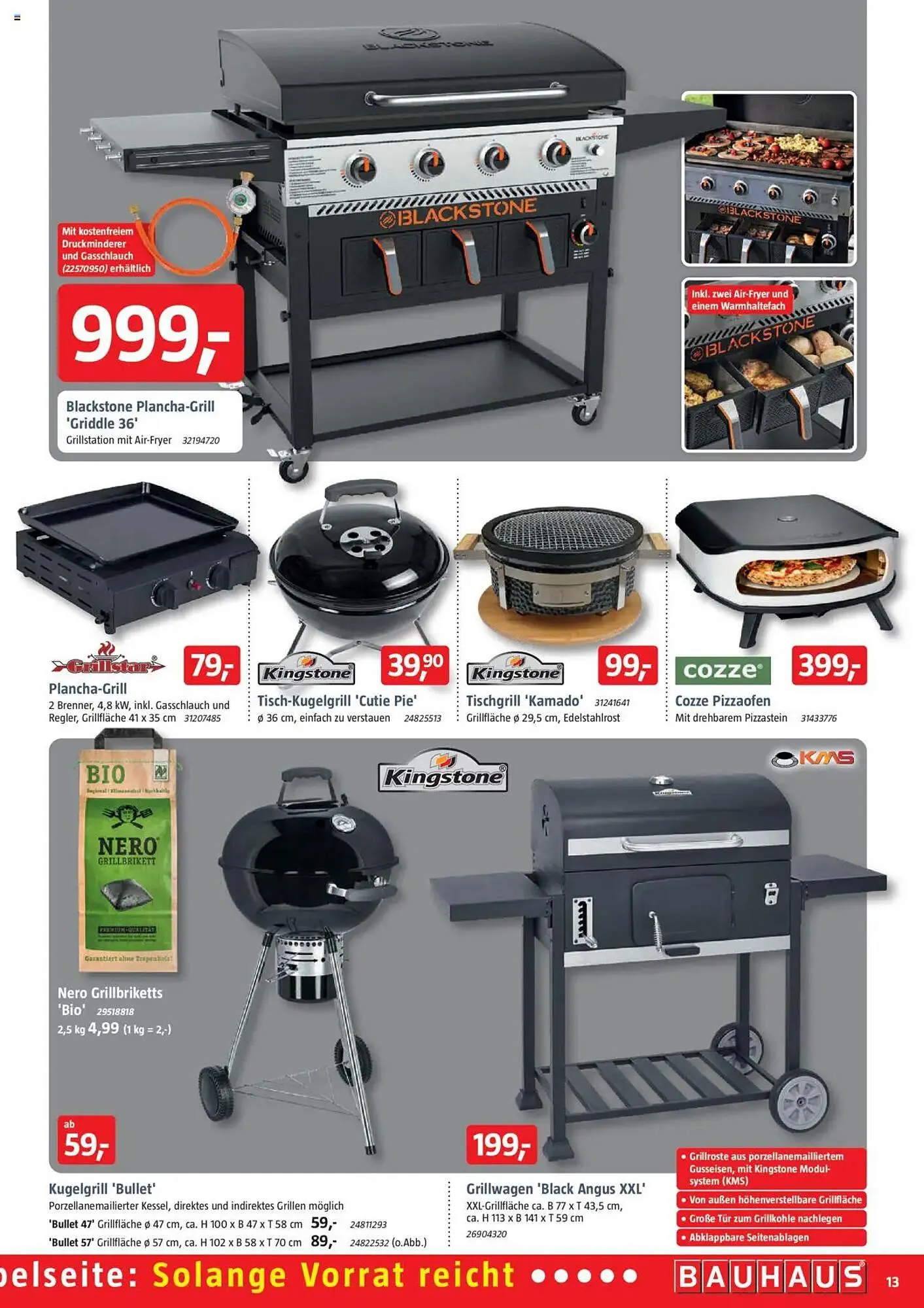 Bauhaus Prospekt von 31. Mai bis 28. Juni 2025 - Prospekt seite 13