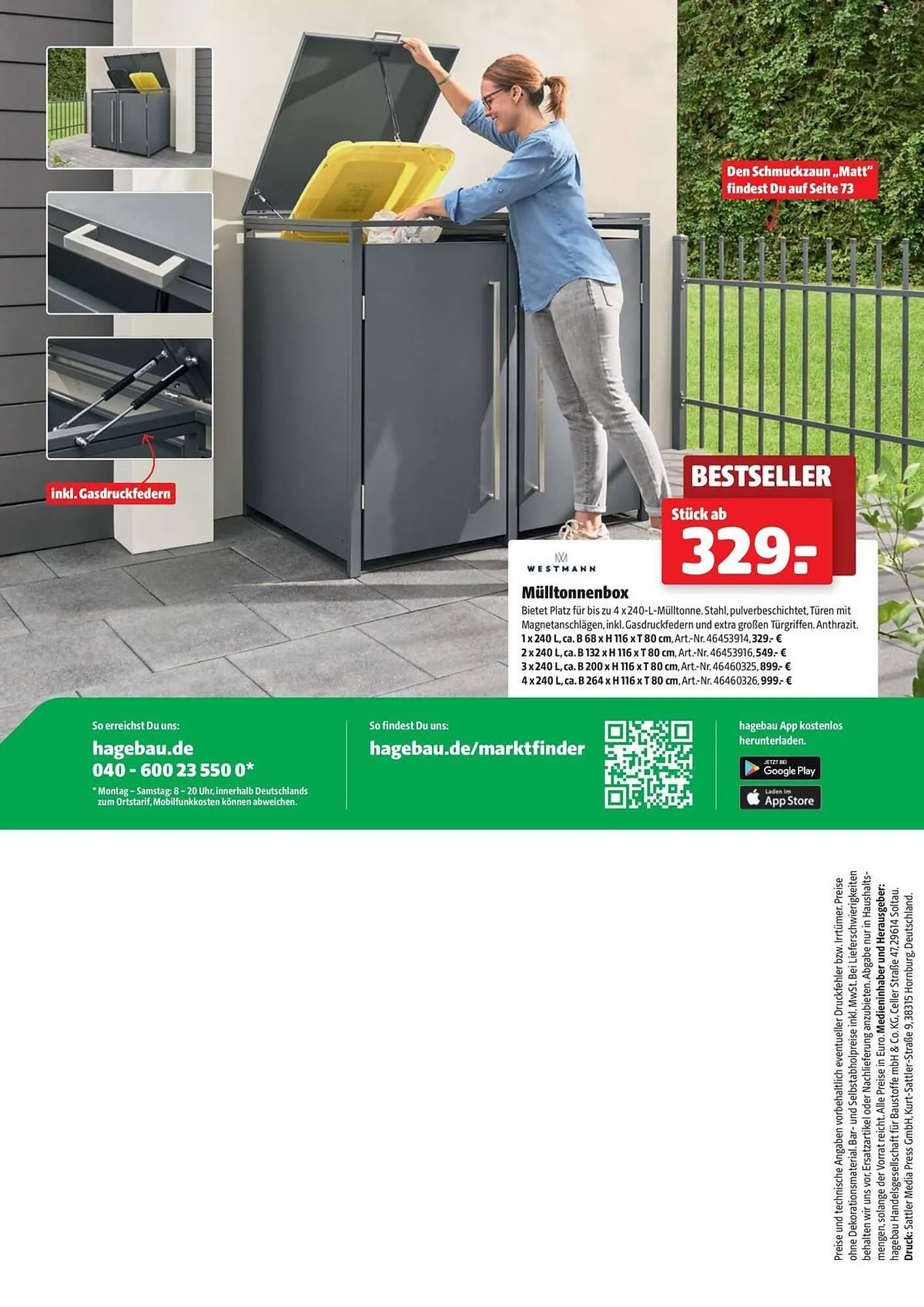 Hagebau Prospekt von 19. September bis 31. Dezember 2025 - Prospekt seite 204