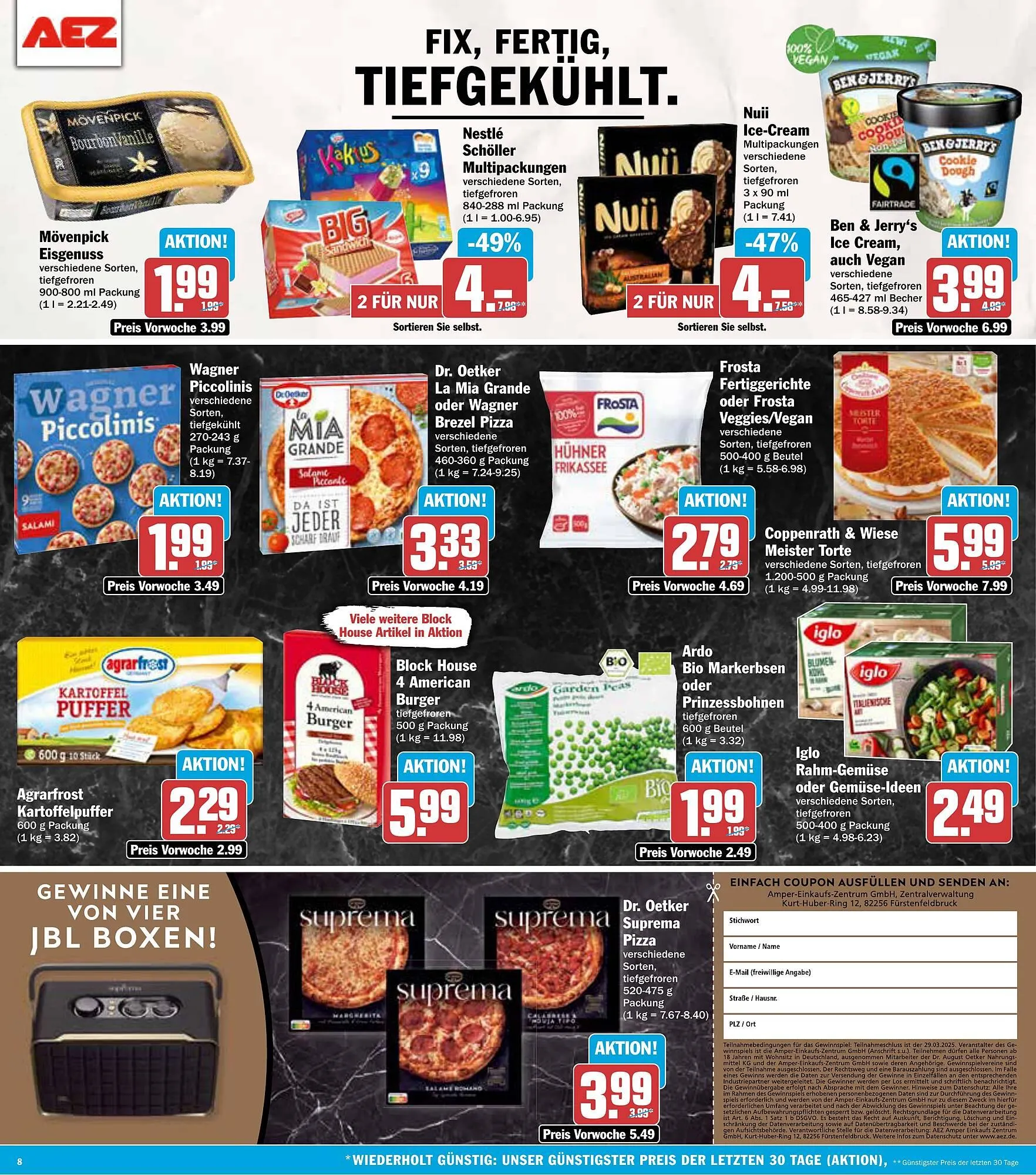 AEZ Prospekt von 17. März bis 22. März 2025 - Prospekt seite 8