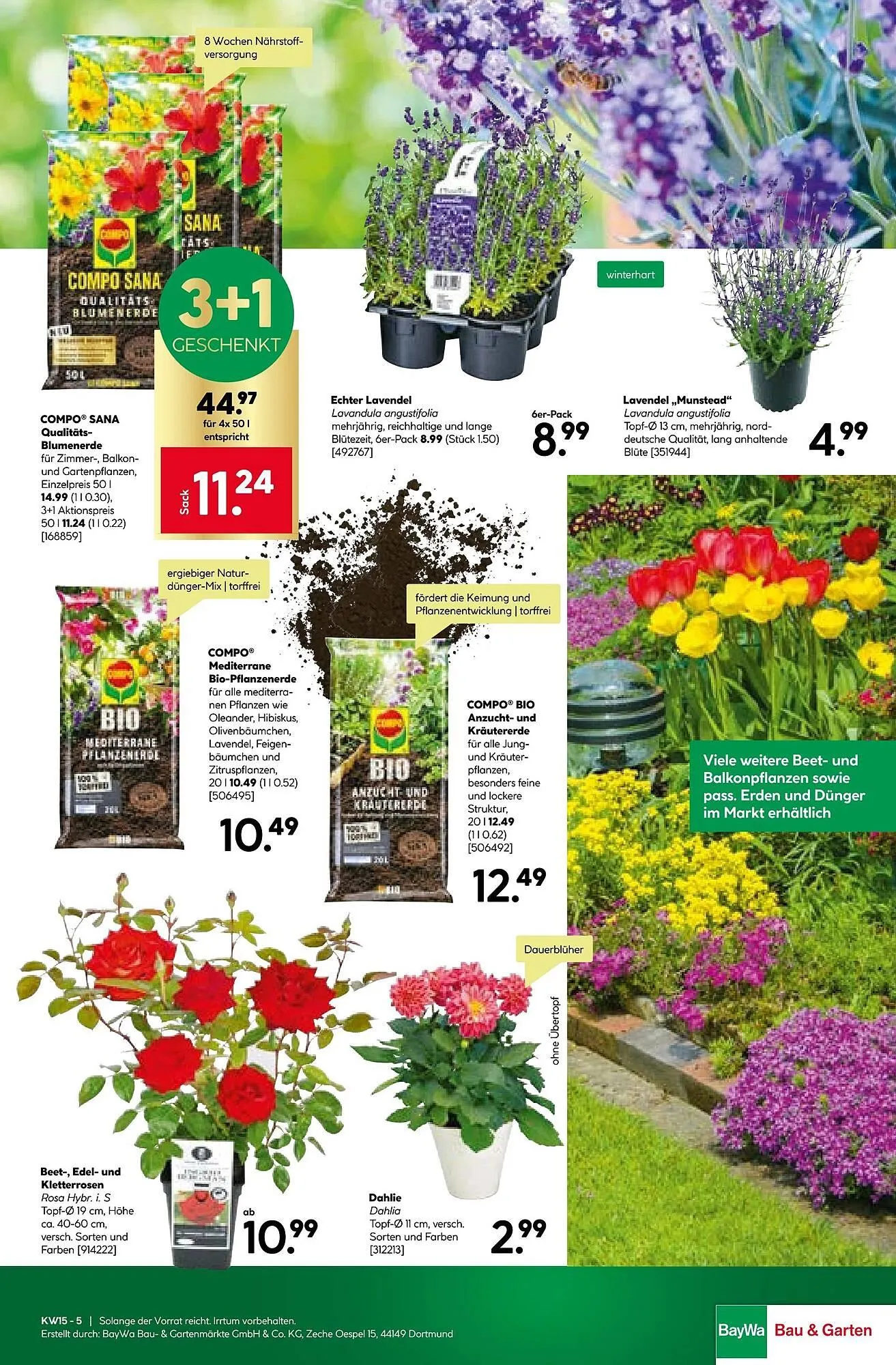 BayWa Bau & Garten Prospekt von 7. April bis 12. April 2026 - Prospekt seite 15