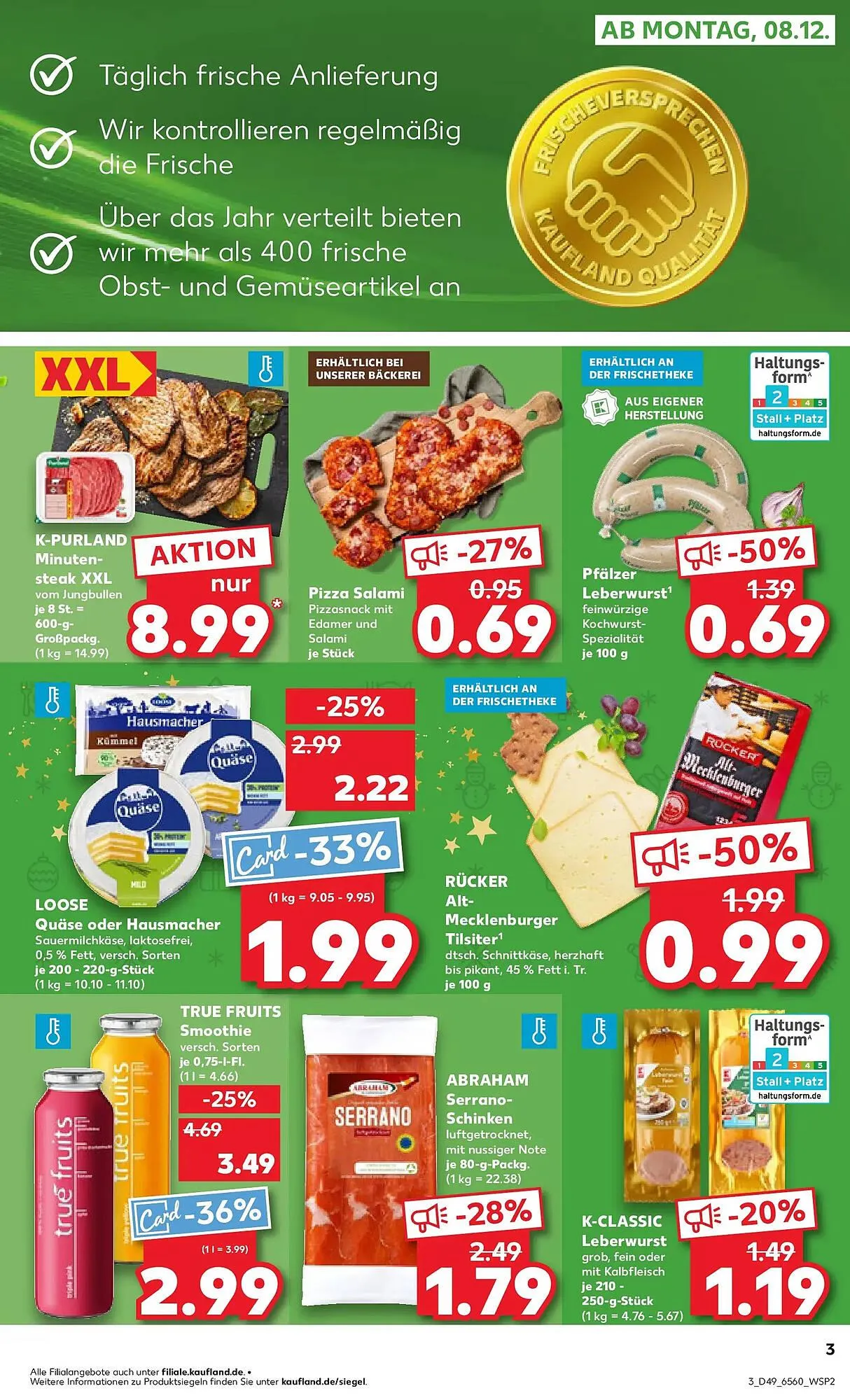 Kaufland Prospekt von 7. Dezember bis 10. Dezember 2025 - Prospekt seite 3