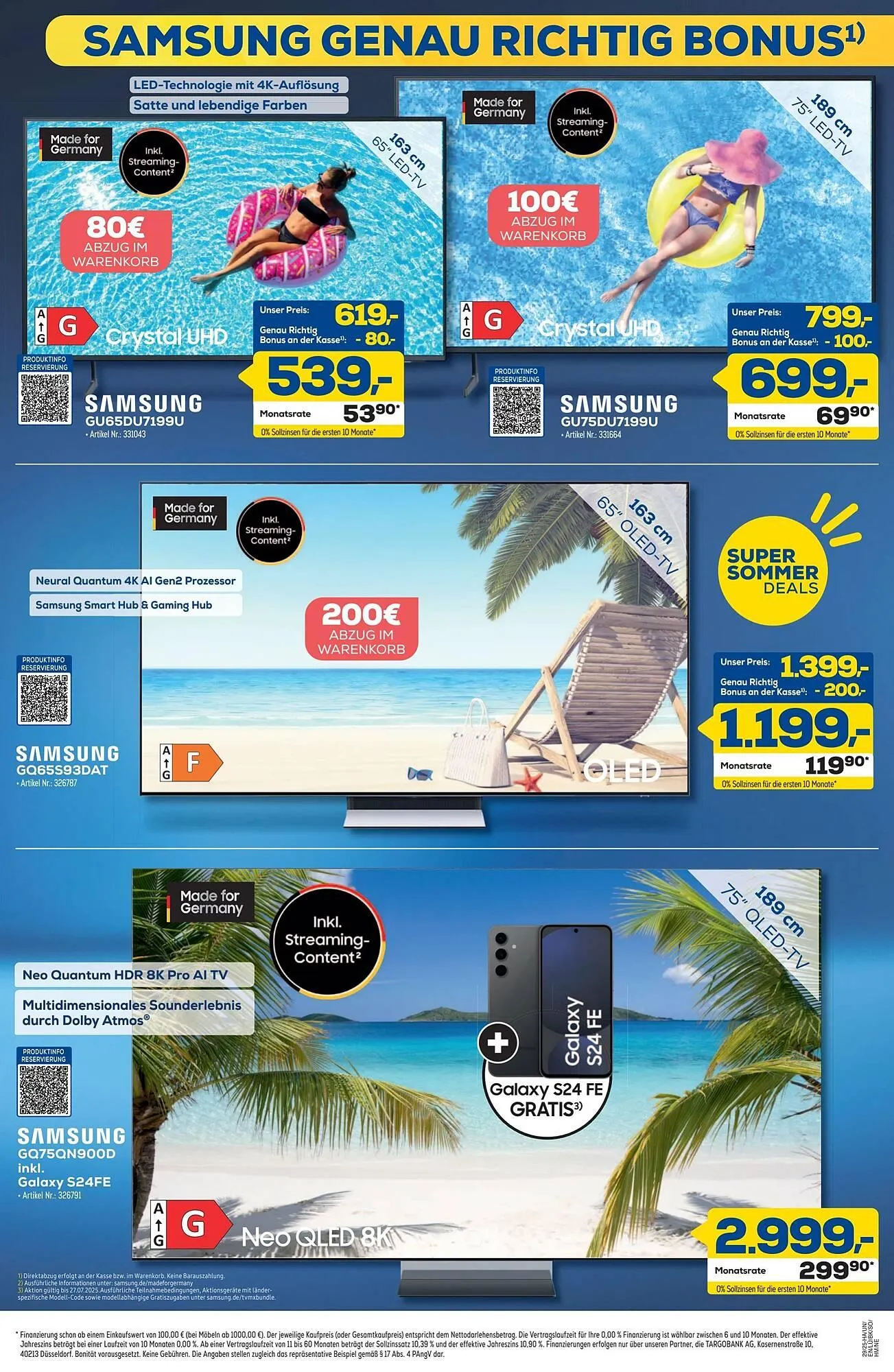 Euronics Berlet Prospekt von 9. Juli bis 19. Juli 2025 - Prospekt seite 3