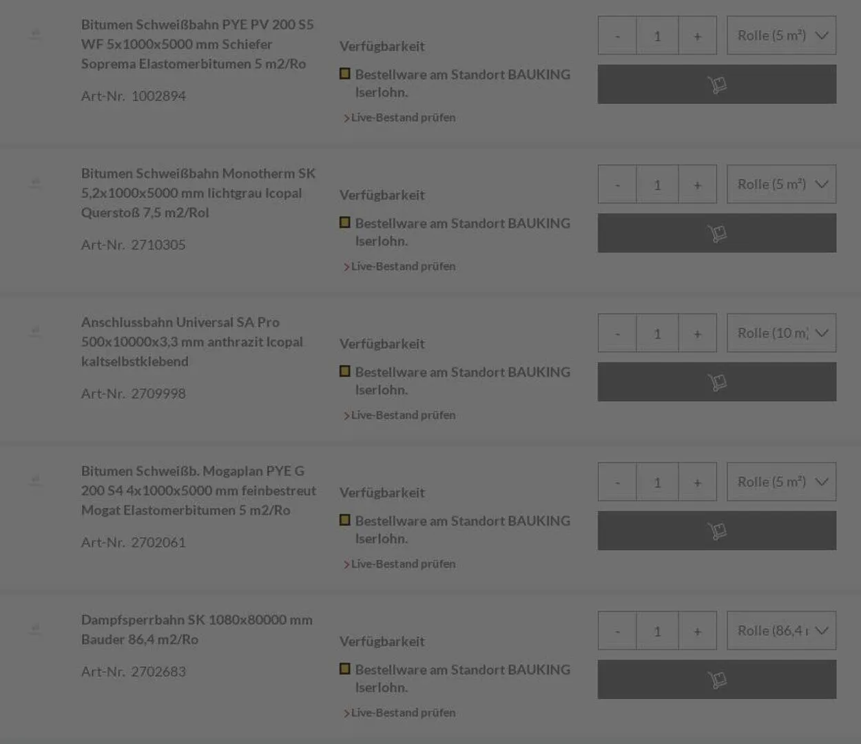 Bauking von 30. Juni bis 9. Juli 2025 - Prospekt seite 19