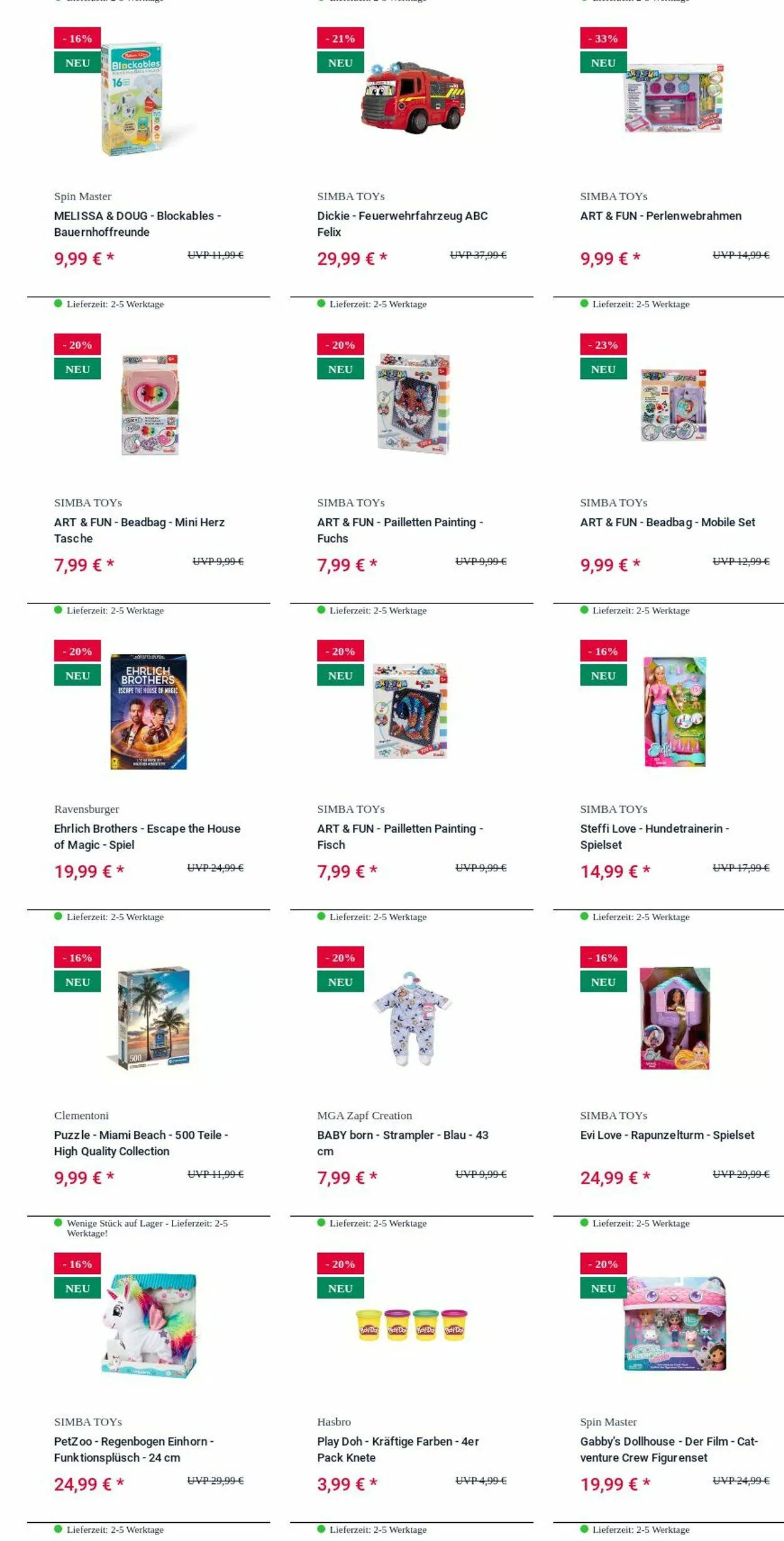 ROFU Kinderland Aktueller Prospekt von 20. Oktober bis 29. Oktober 2025 - Prospekt seite 15