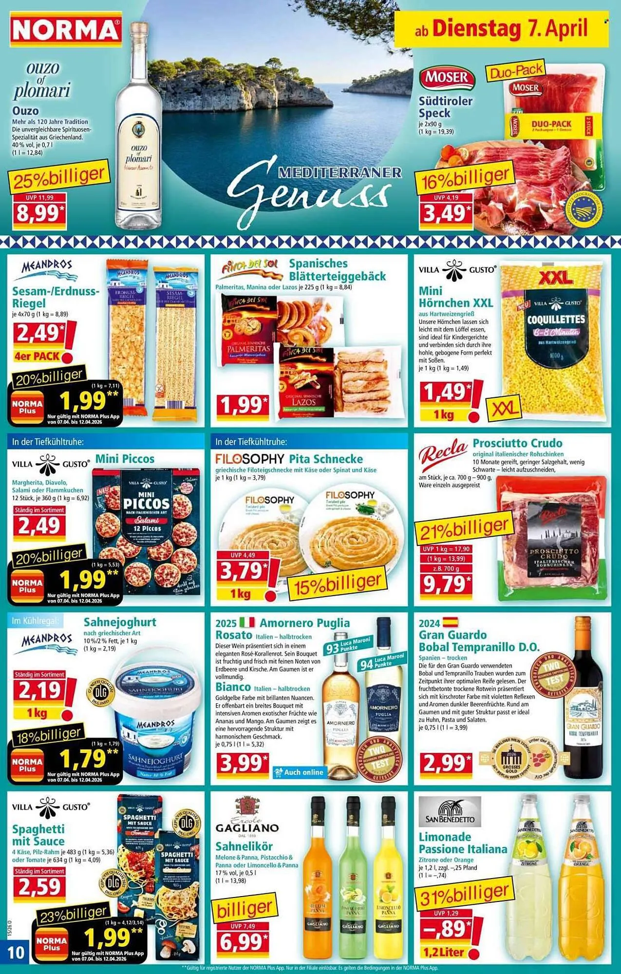 Norma Prospekt von 7. April bis 12. April 2026 - Prospekt seite 10