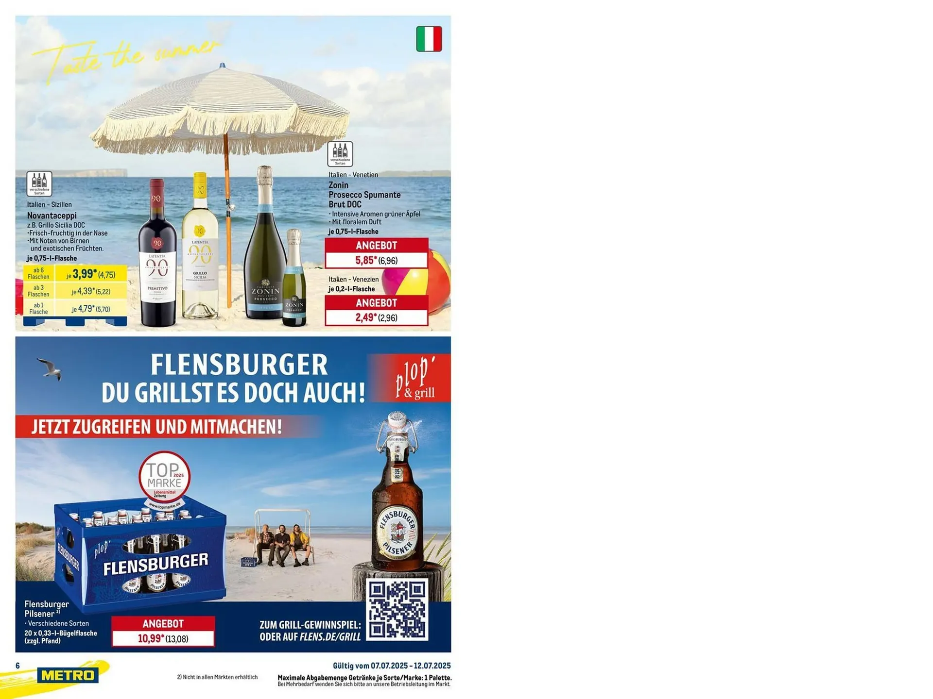 METRO Prospekt von 7. Juli bis 12. Juli 2025 - Prospekt seite 6