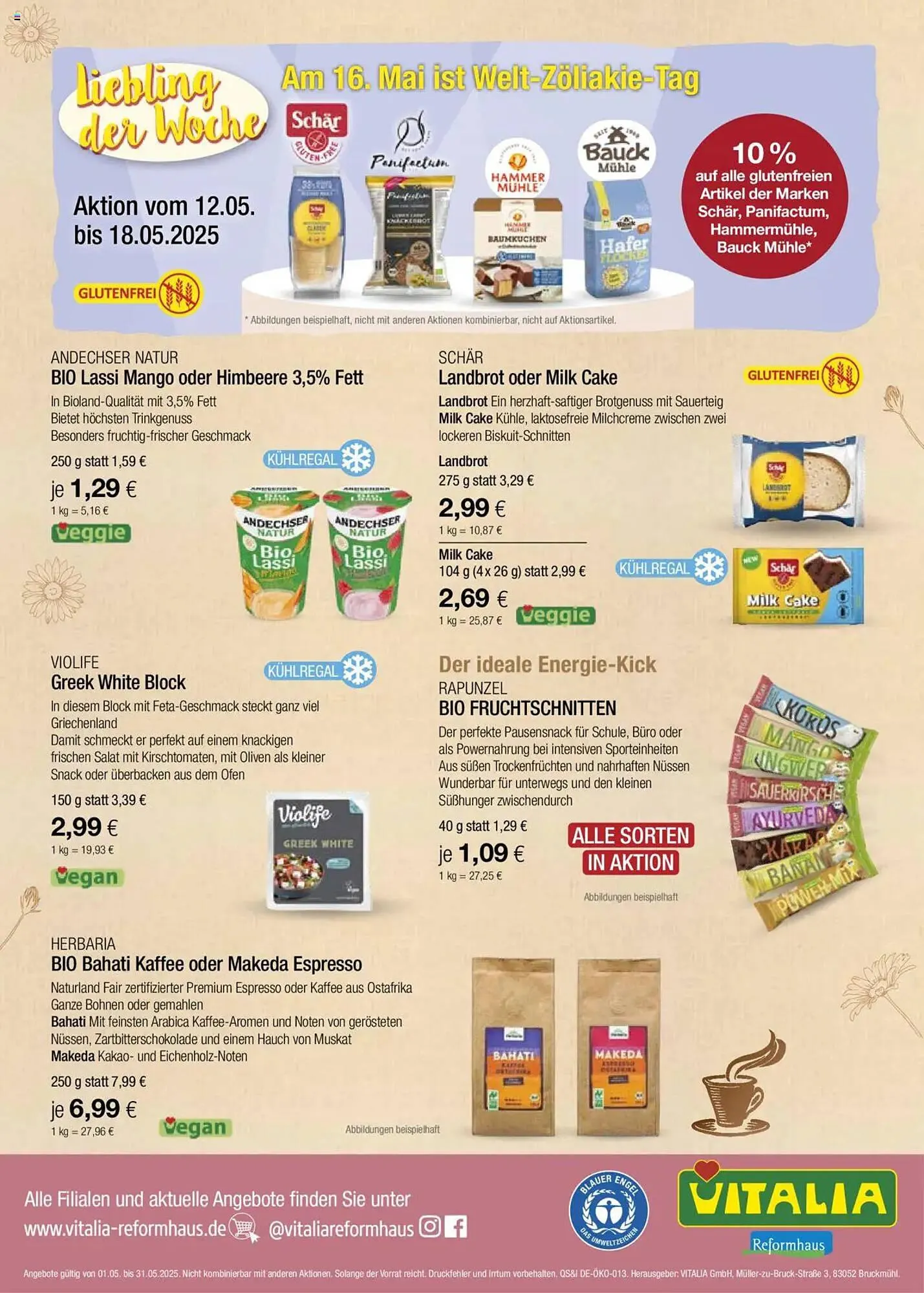 Vitalia Prospekt von 1. Mai bis 31. Mai 2025 - Prospekt seite 8