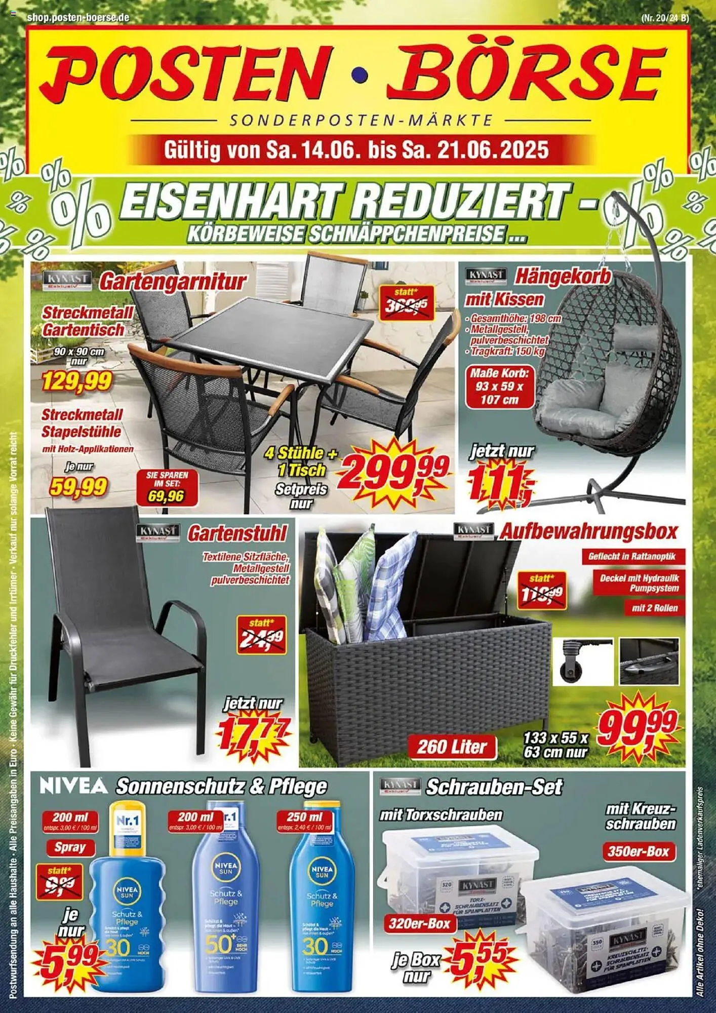 Posten Börse Prospekt - 1