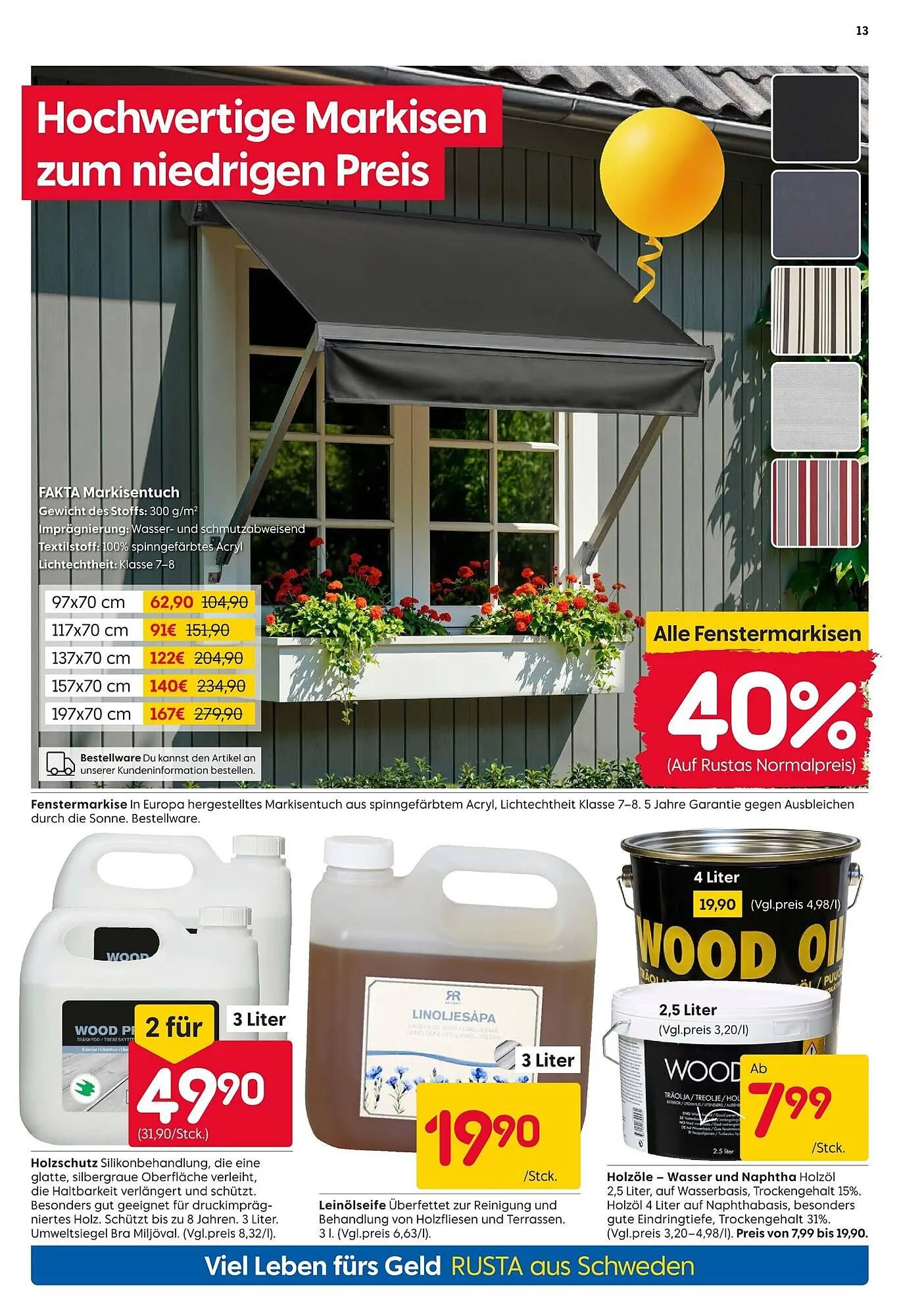 Rusta Prospekt von 25. April bis 1. Mai 2026 - Prospekt seite 13