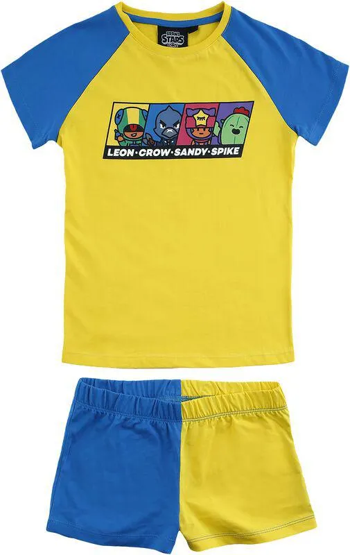 "Group" Pijama azul/amarillo de Brawl Stars