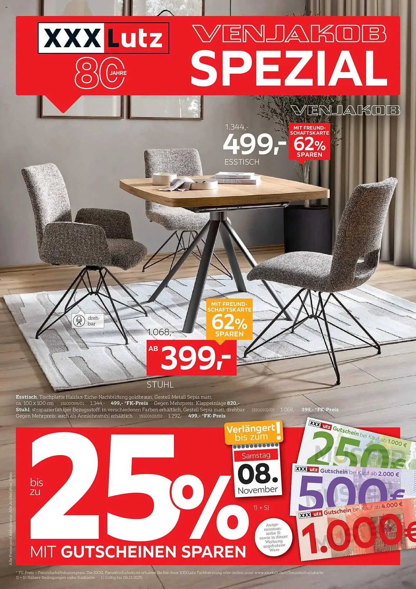 XXXLutz Prospekt von 2. November bis 16. November 2025 - Prospekt seite 1