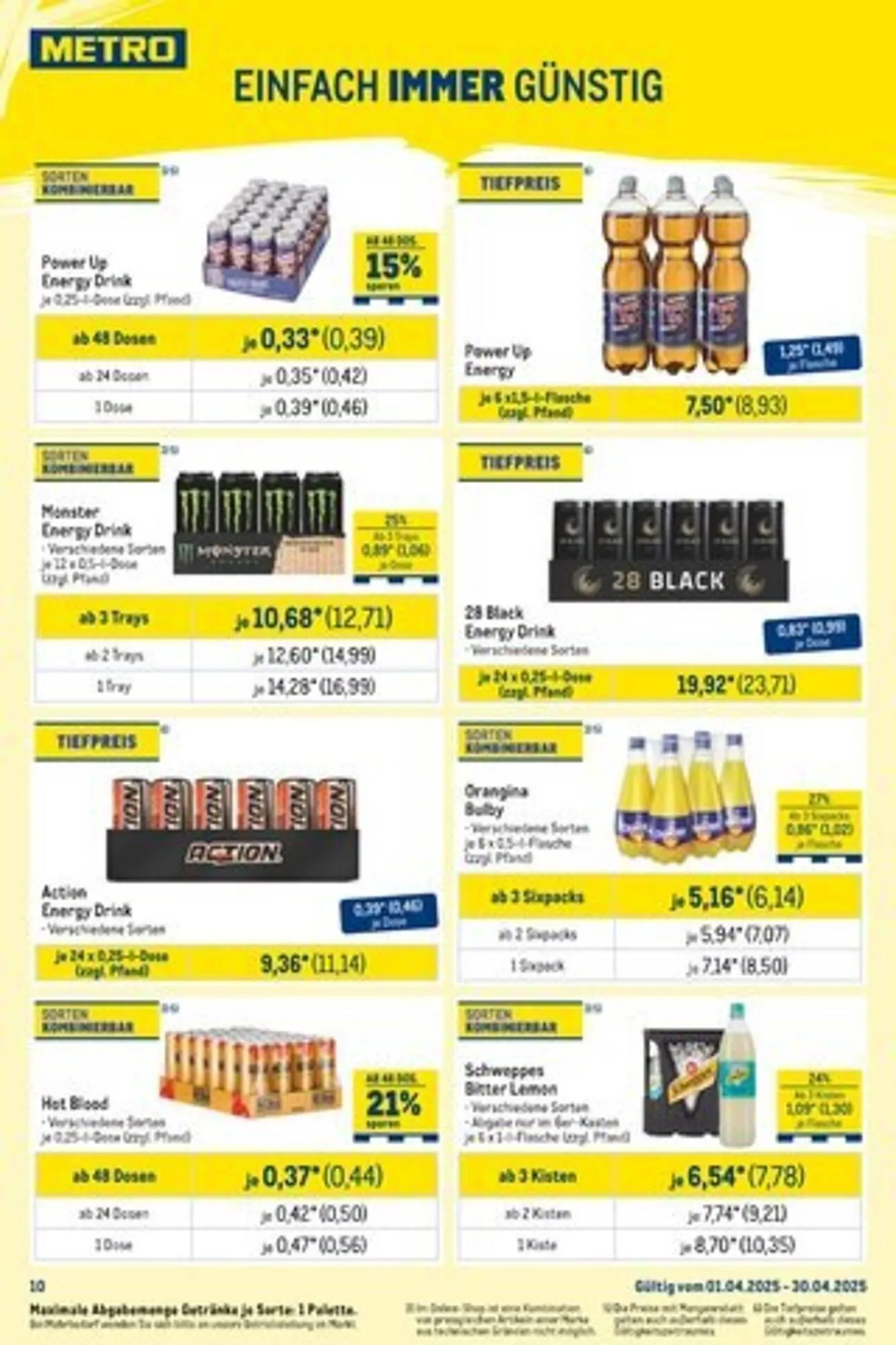 METRO Prospekt von 1. April bis 30. April 2025 - Prospekt seite 11