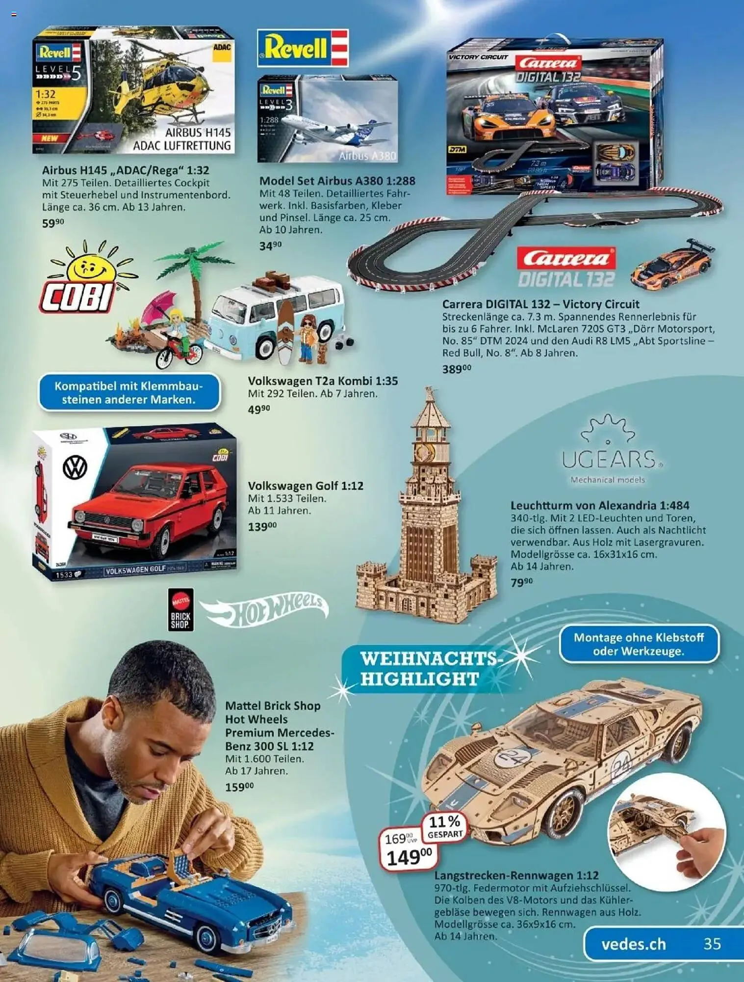 Vedes Prospekt von 22. September bis 24. Dezember 2025 - Prospekt seite 35
