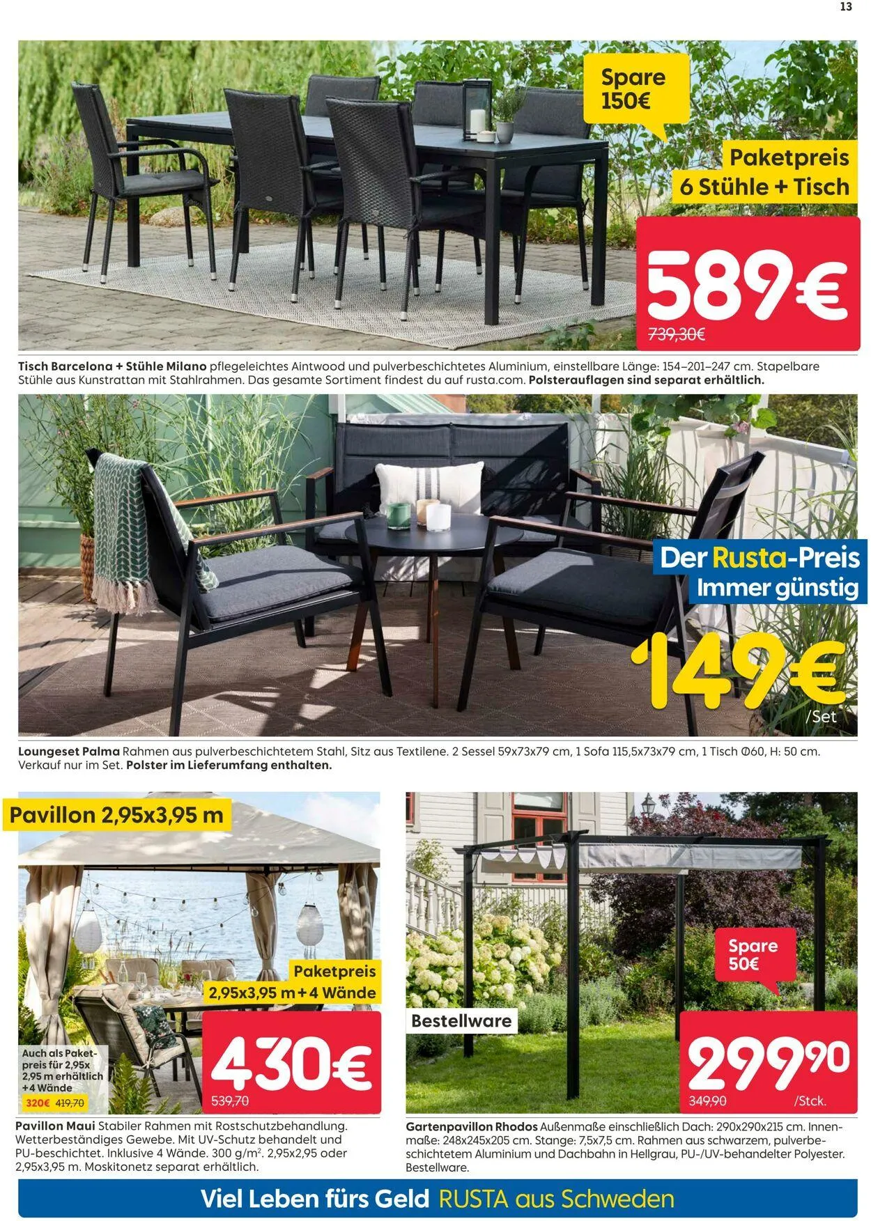Rusta Aktueller Prospekt von 8. Mai bis 22. Mai 2025 - Prospekt seite 13