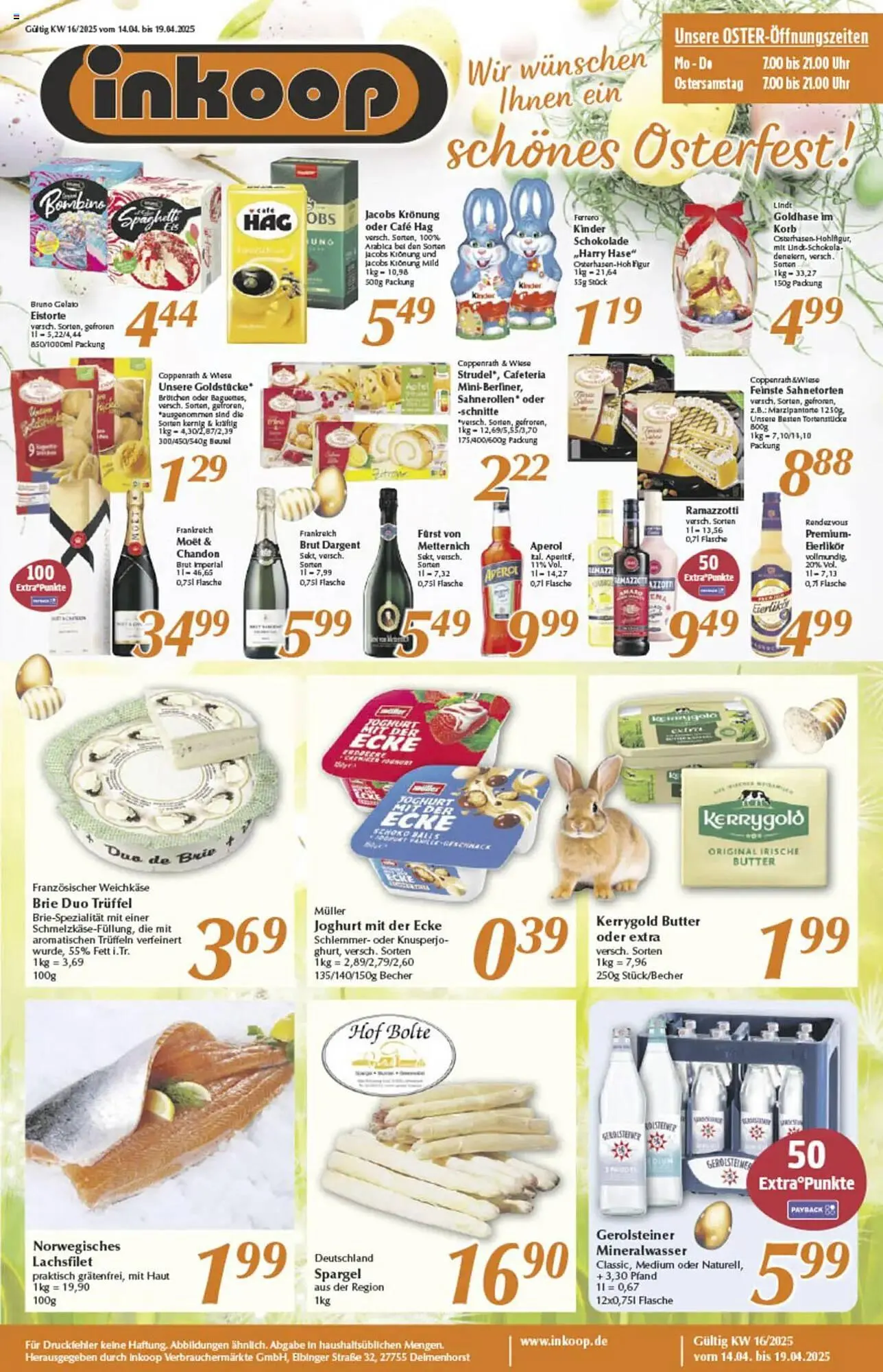 inkoop Prospekt von 14. April bis 19. April 2025 - Prospekt seite 1