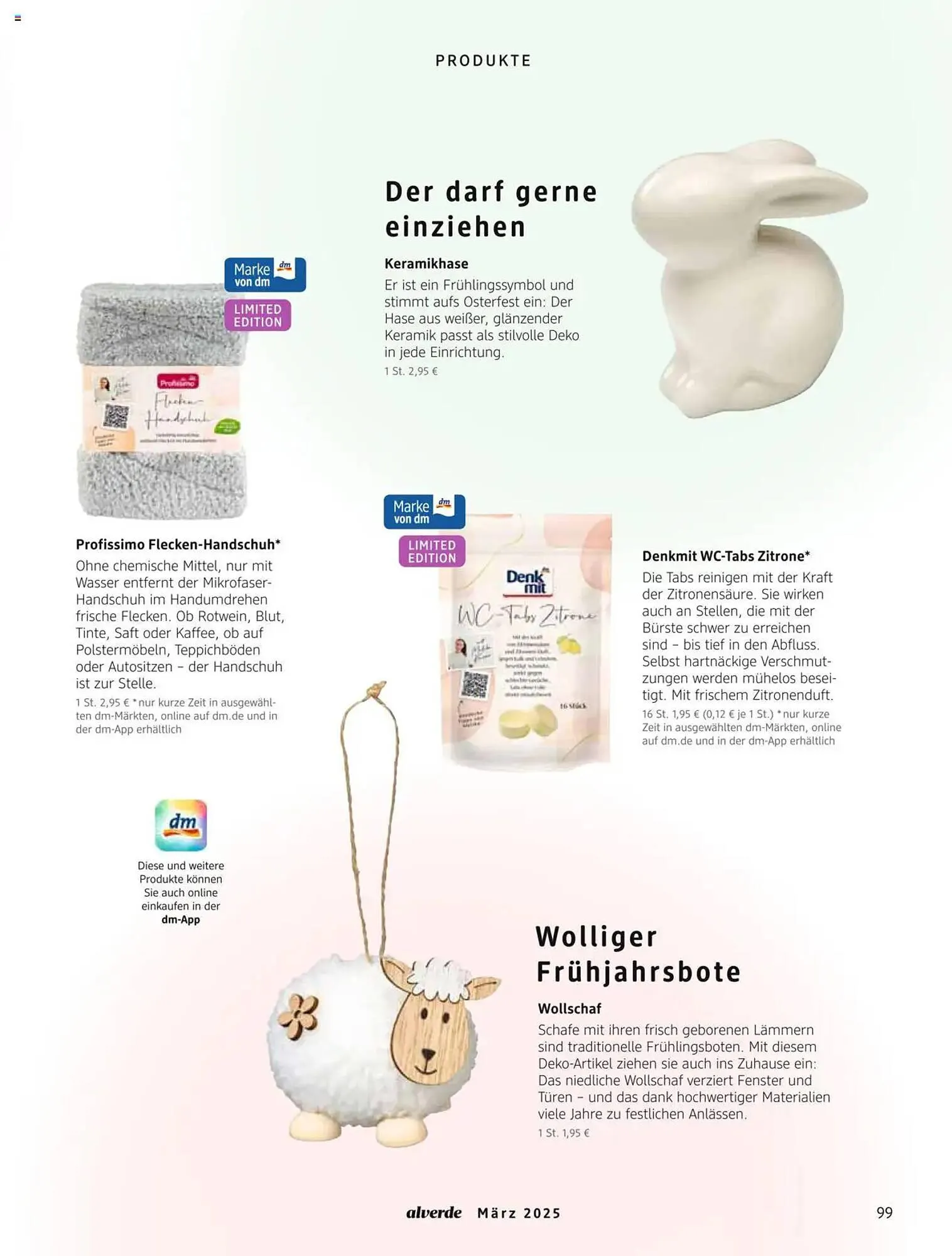 dm drogerie Prospekt von 1. März bis 31. März 2025 - Prospekt seite 99