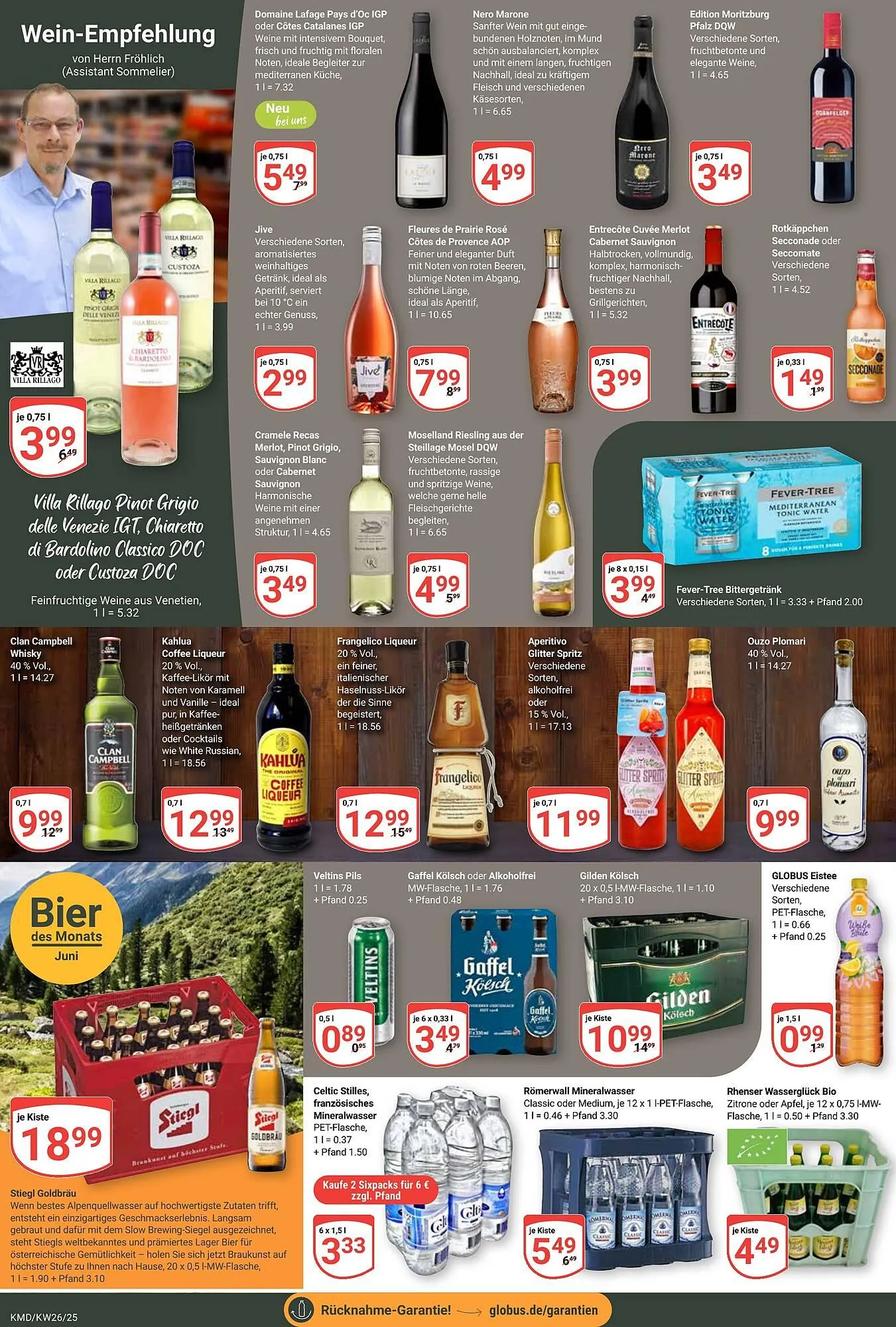 Globus Prospekt von 23. Juni bis 28. Juni 2025 - Prospekt seite 12