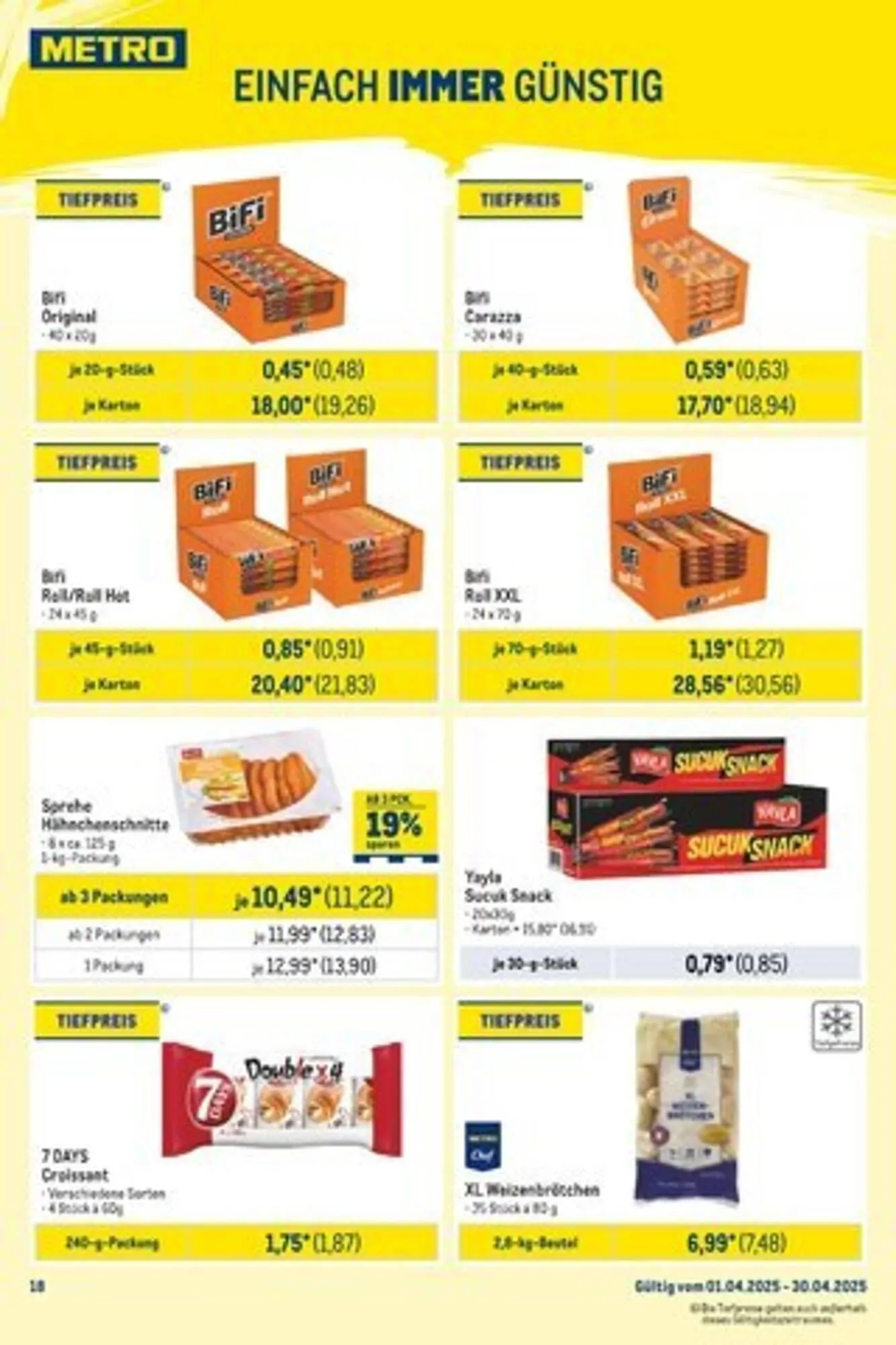 METRO Prospekt von 1. April bis 30. April 2025 - Prospekt seite 19
