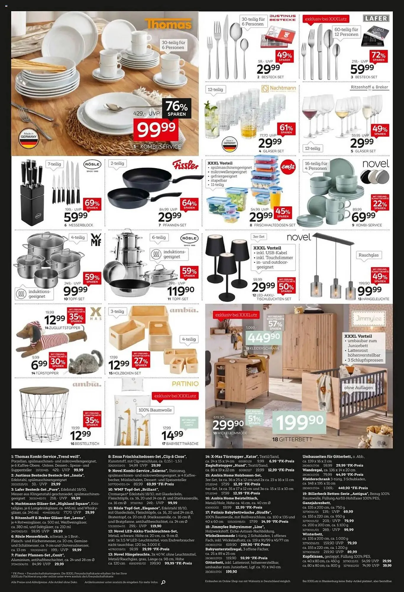 XXXLutz Prospekt von 23. November bis 7. Dezember 2025 - Prospekt seite 4