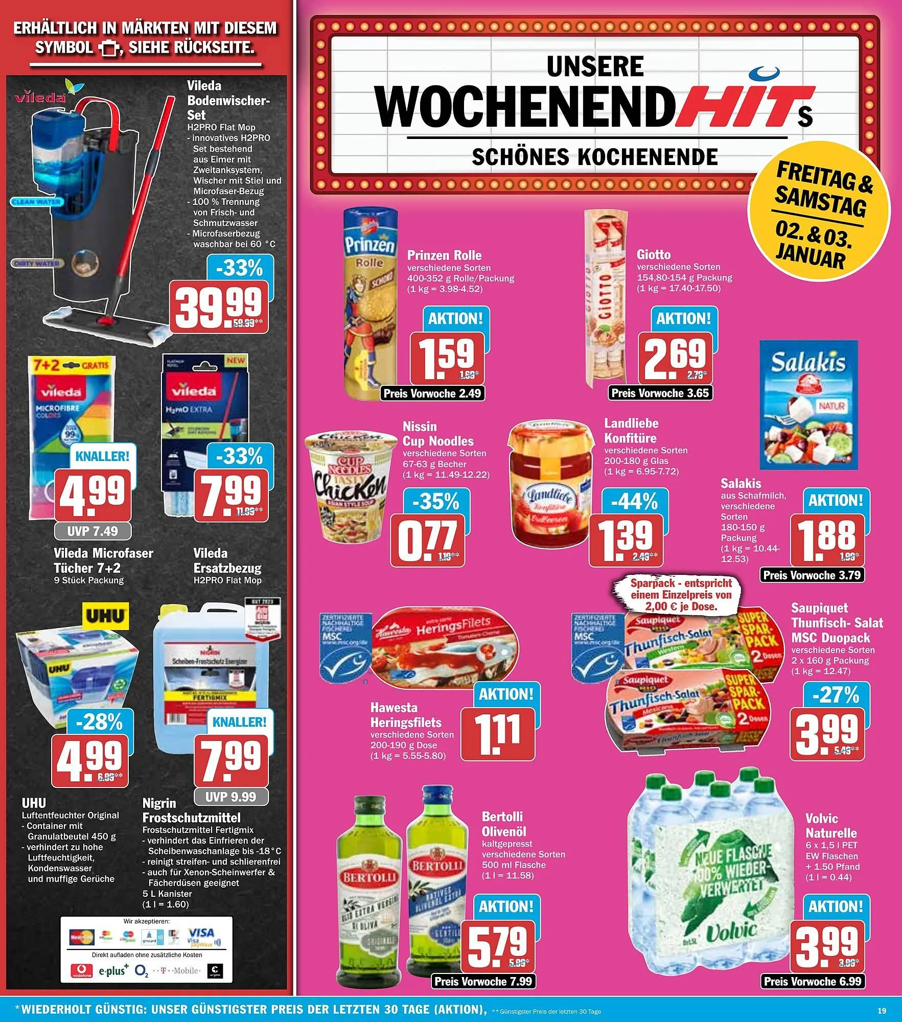 HIT Prospekt von 29. Dezember bis 3. Januar 2026 - Prospekt seite 19