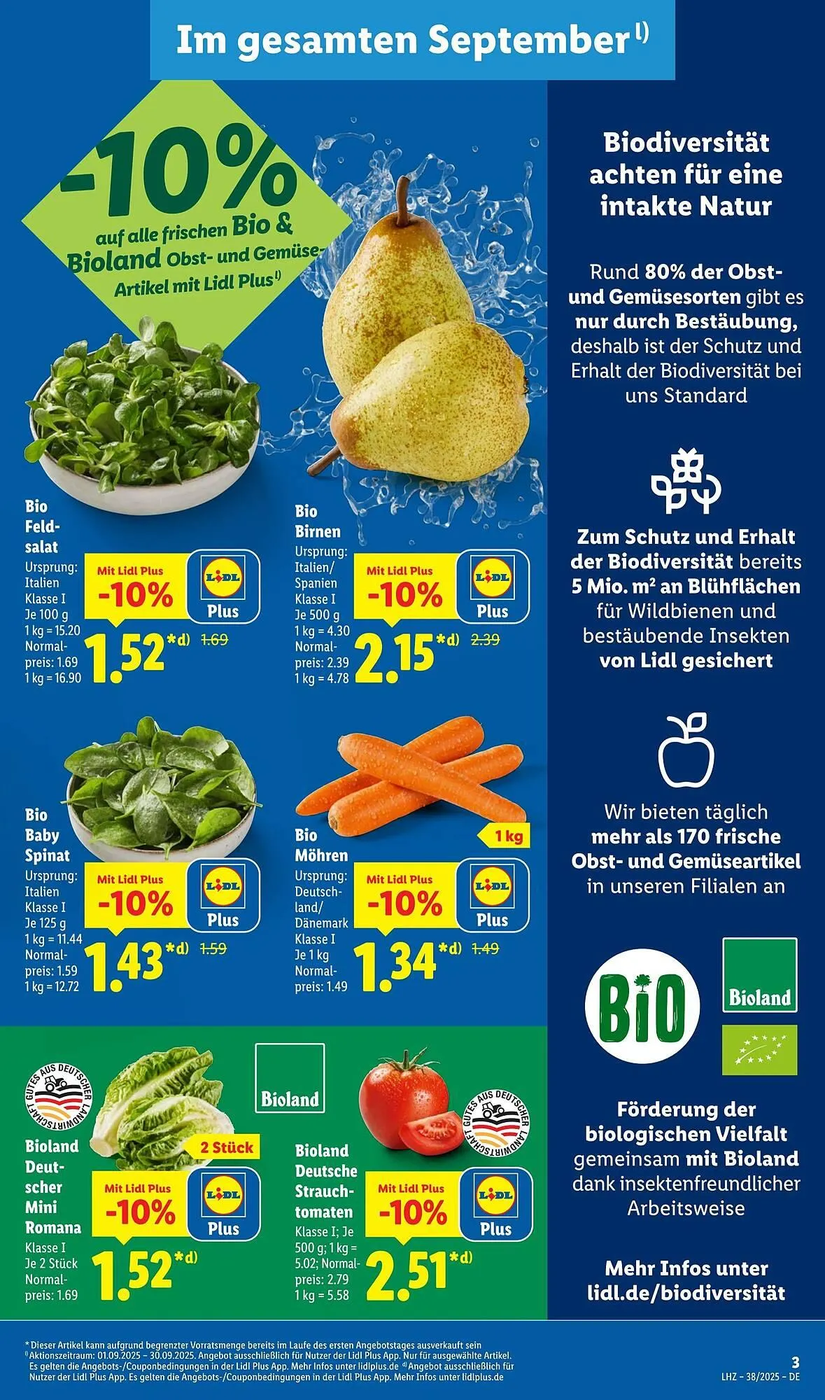 Lidl Prospekt von 15. September bis 21. September 2025 - Prospekt seite 3