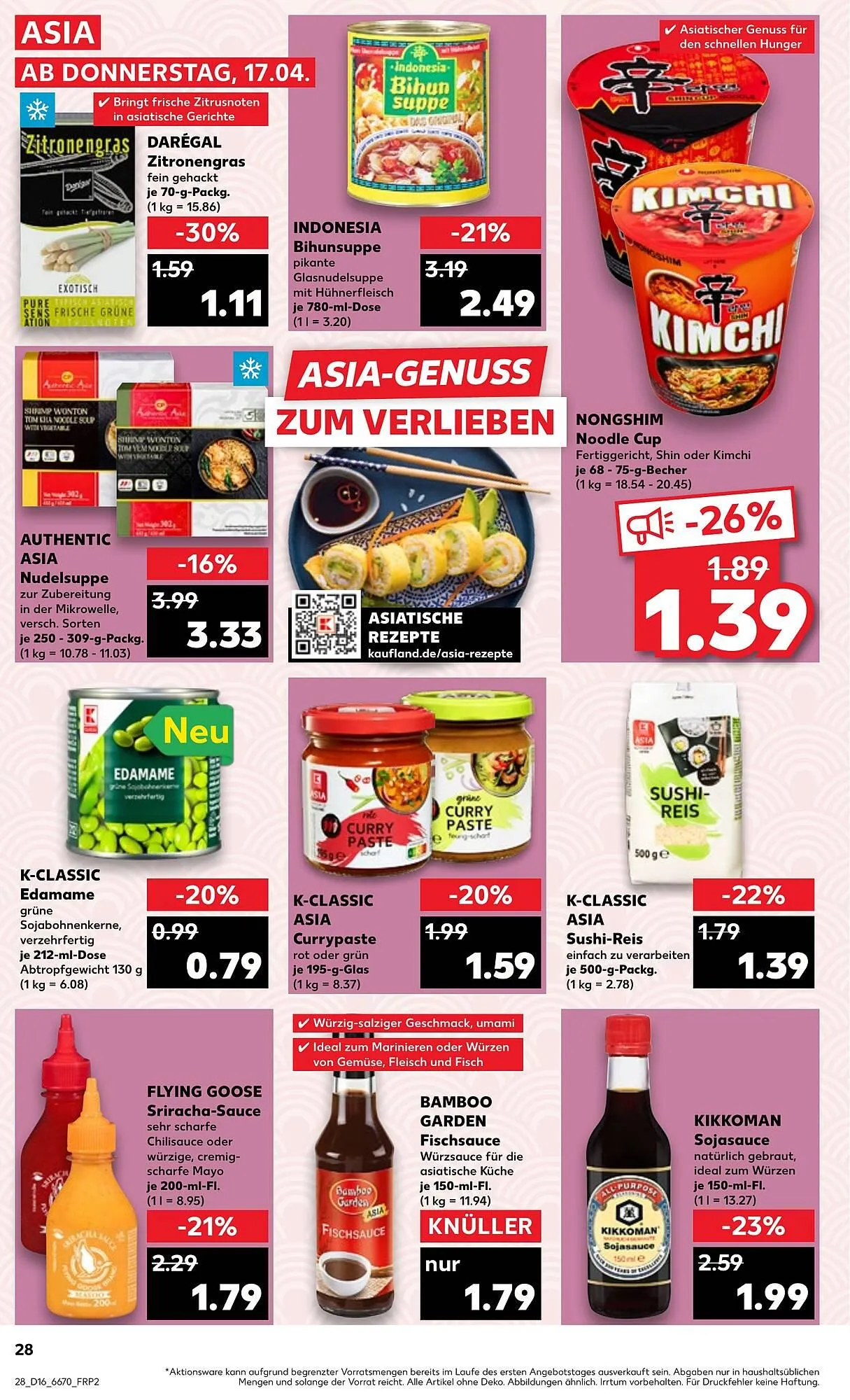 Kaufland Prospekt von 17. April bis 23. April 2025 - Prospekt seite 28