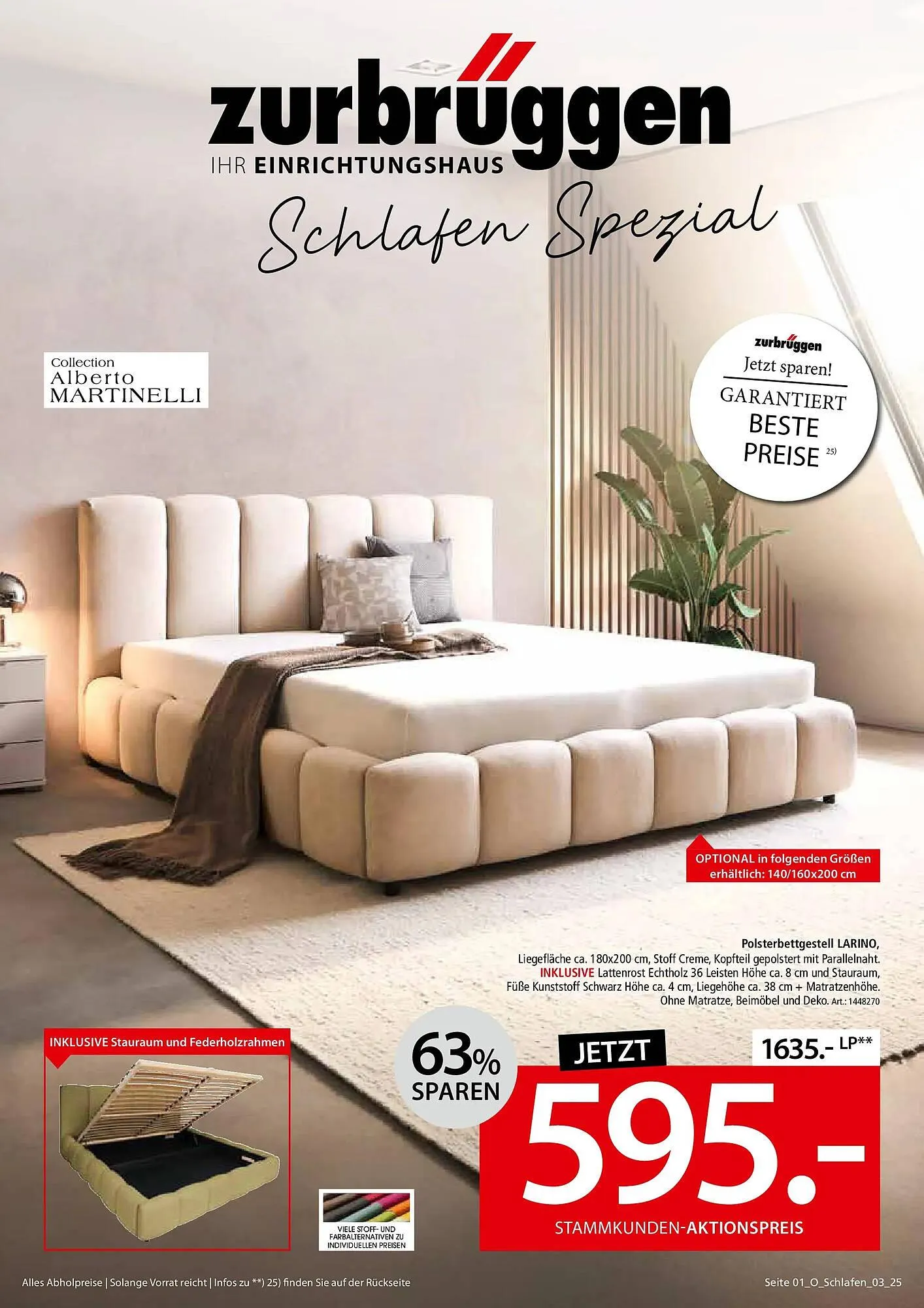 Zurbrüggen Prospekt von 17. Dezember bis 31. März 2026 - Prospekt seite 1