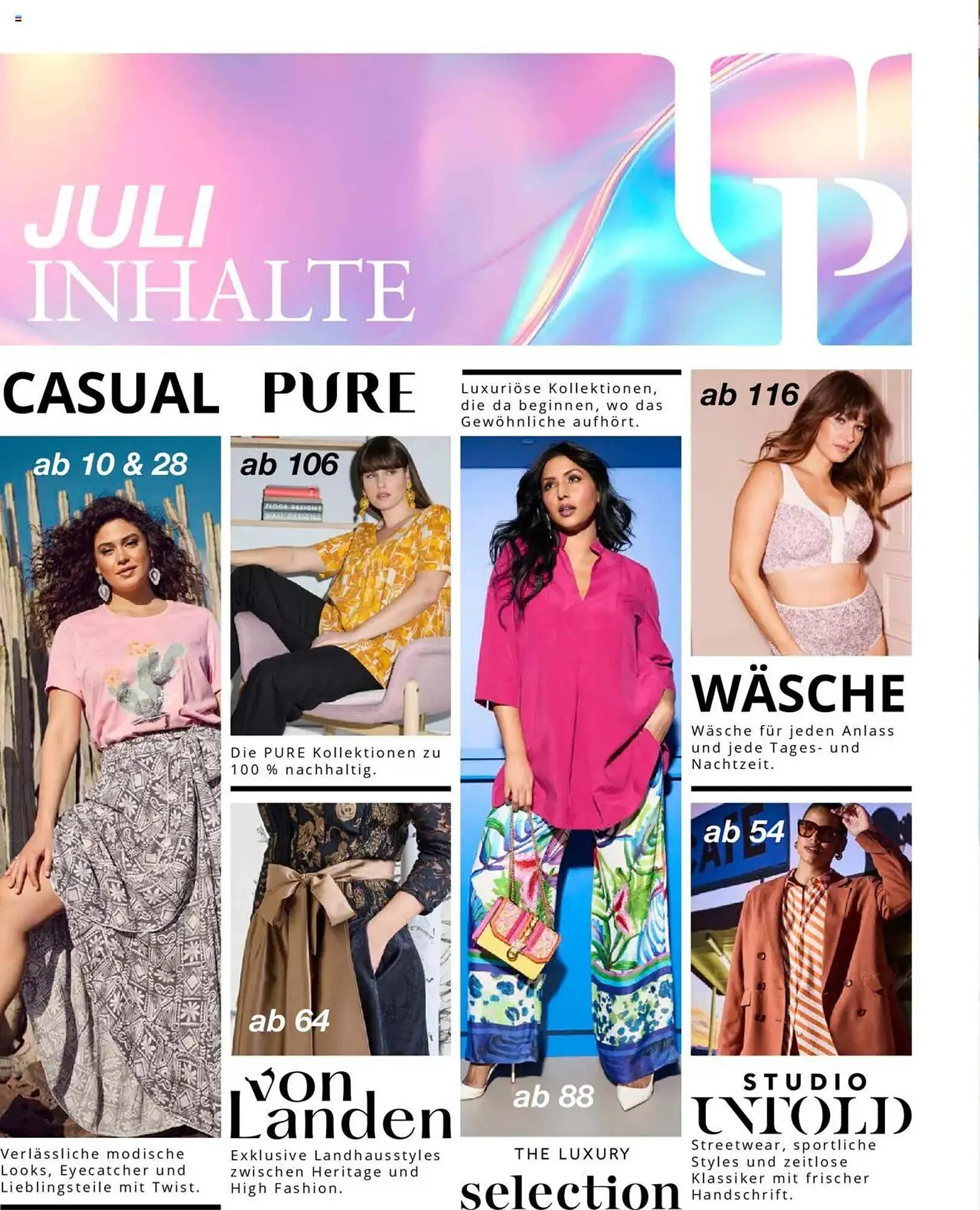 Ulla Popken Prospekt von 1. Juli bis 31. Juli 2025 - Prospekt seite 2