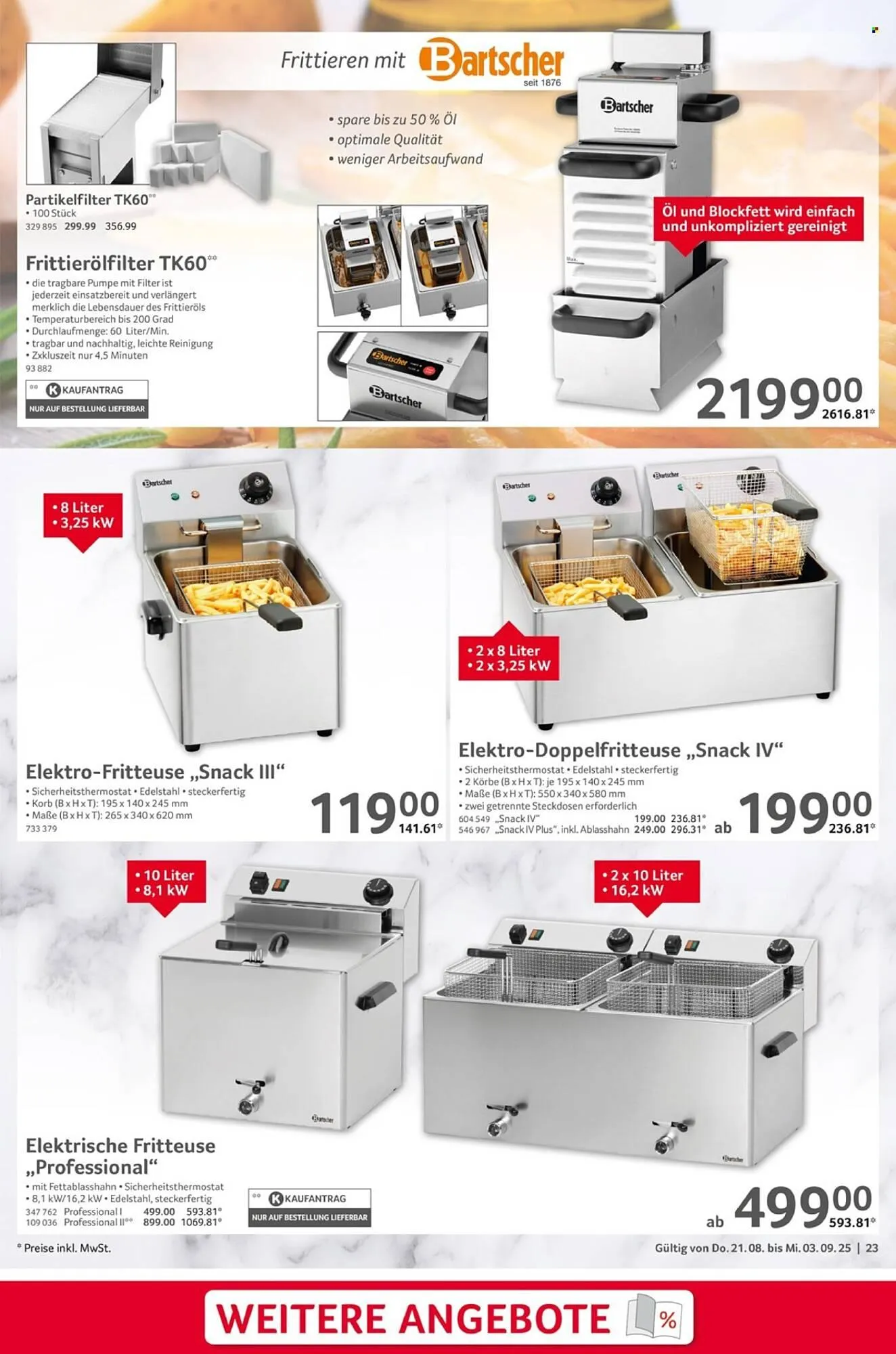 Selgros Prospekt von 21. August bis 3. September 2025 - Prospekt seite 23