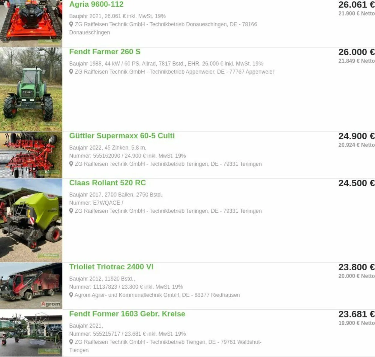 ZG Raiffeisen Aktueller Prospekt von 31. März bis 9. April 2025 - Prospekt seite 14