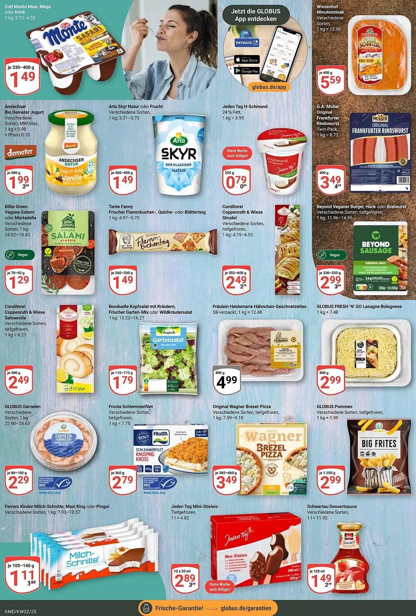 Globus Prospekt von 4. August bis 9. August 2025 - Prospekt seite 11