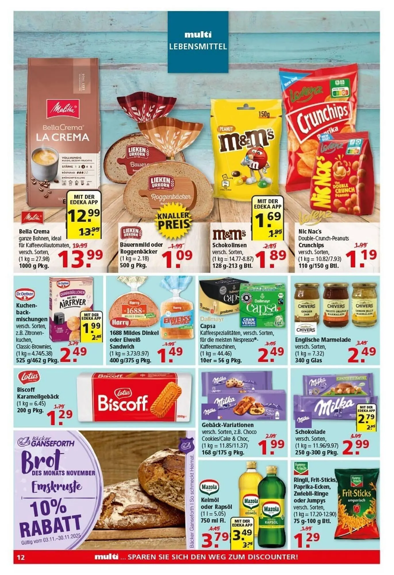 Multi Markt Prospekt von 10. November bis 15. November 2025 - Prospekt seite 12
