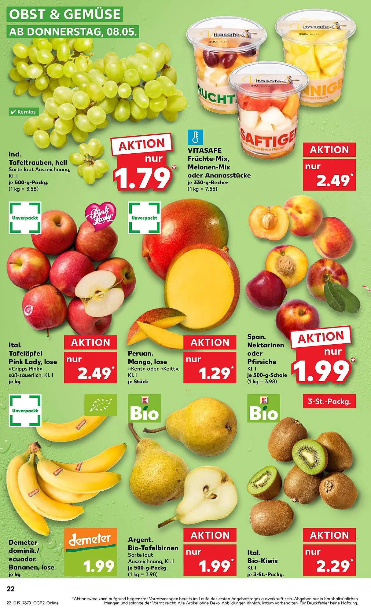 Kaufland Prospekt - Regio-Wochen von 7. Mai bis 14. Mai 2025 - Prospekt seite 22