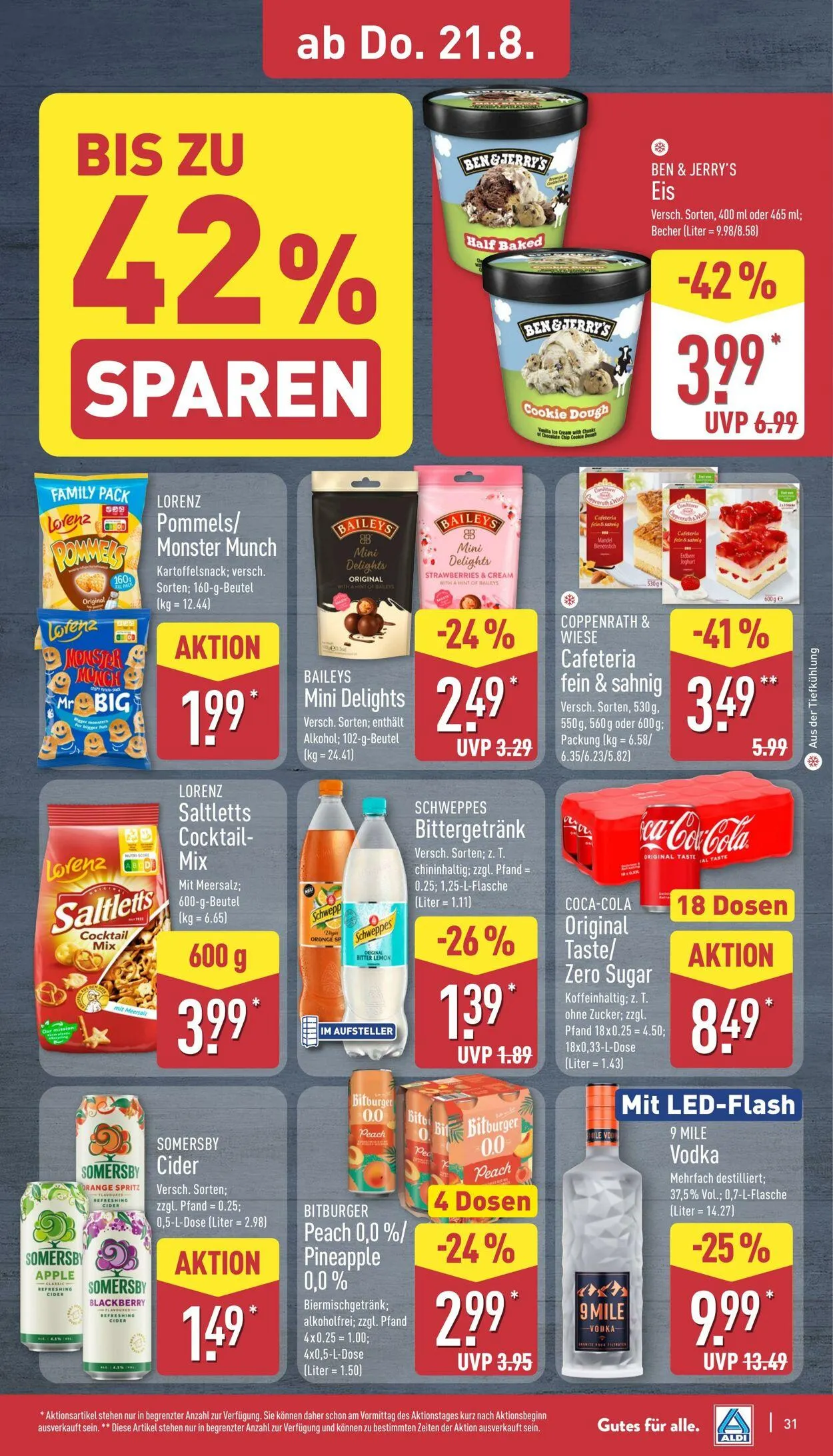 Aldi-Nord von 18. August bis 23. August 2025 - Prospekt seite 31