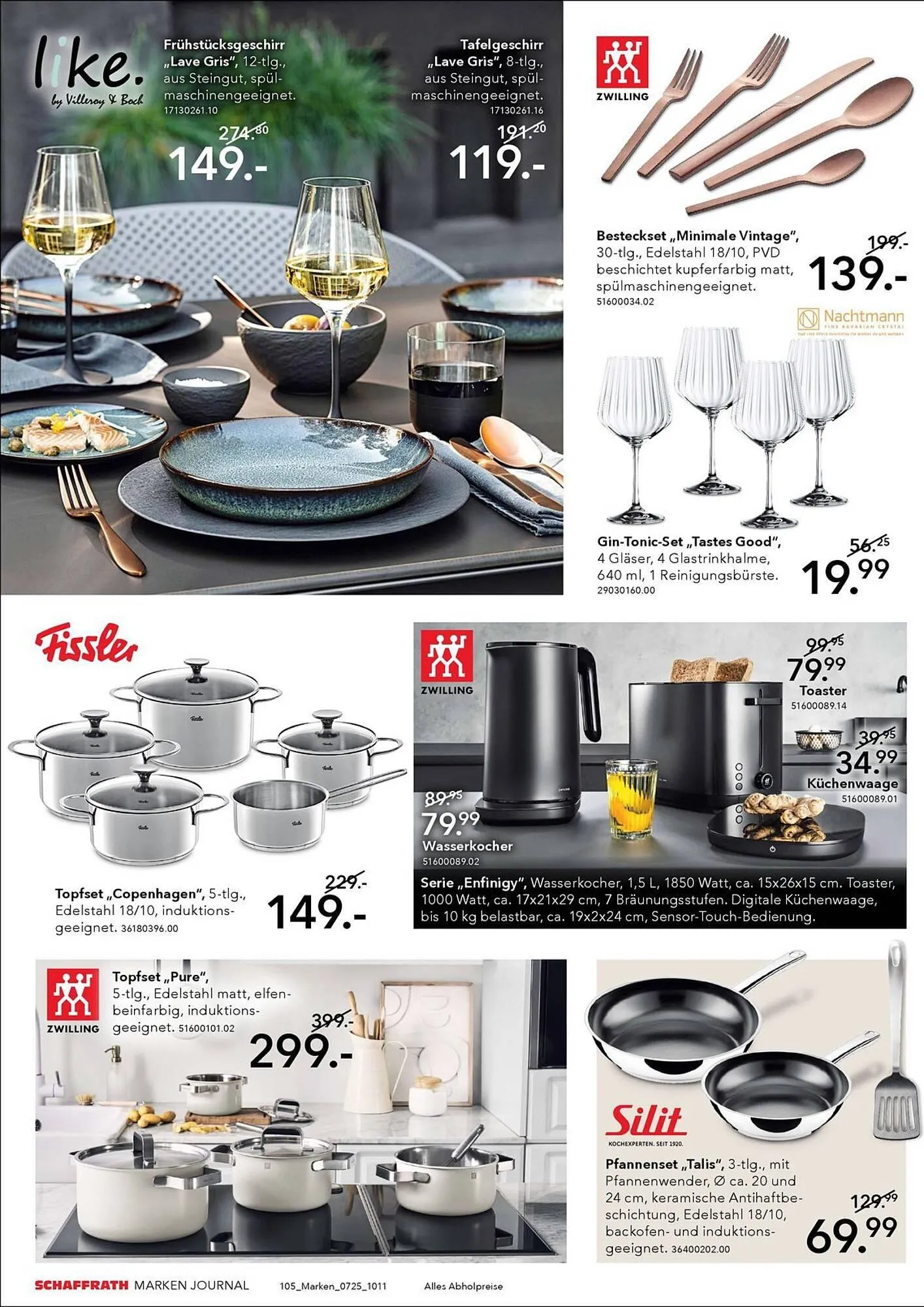 Schaffrath Prospekt von 5. Juli bis 31. Juli 2025 - Prospekt seite 10