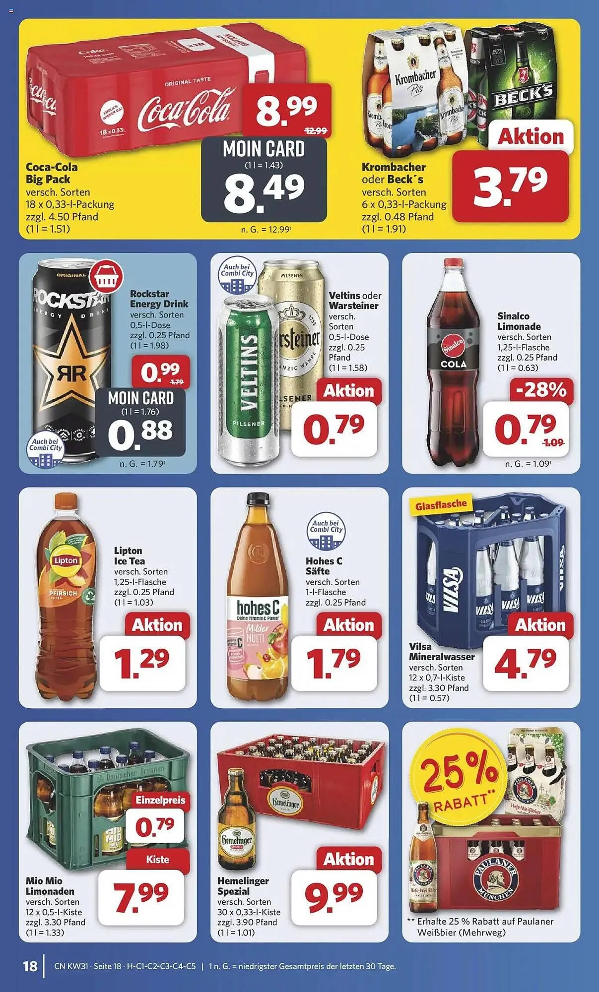 Combi Prospekt von 28. Juli bis 2. August 2025 - Prospekt seite 23