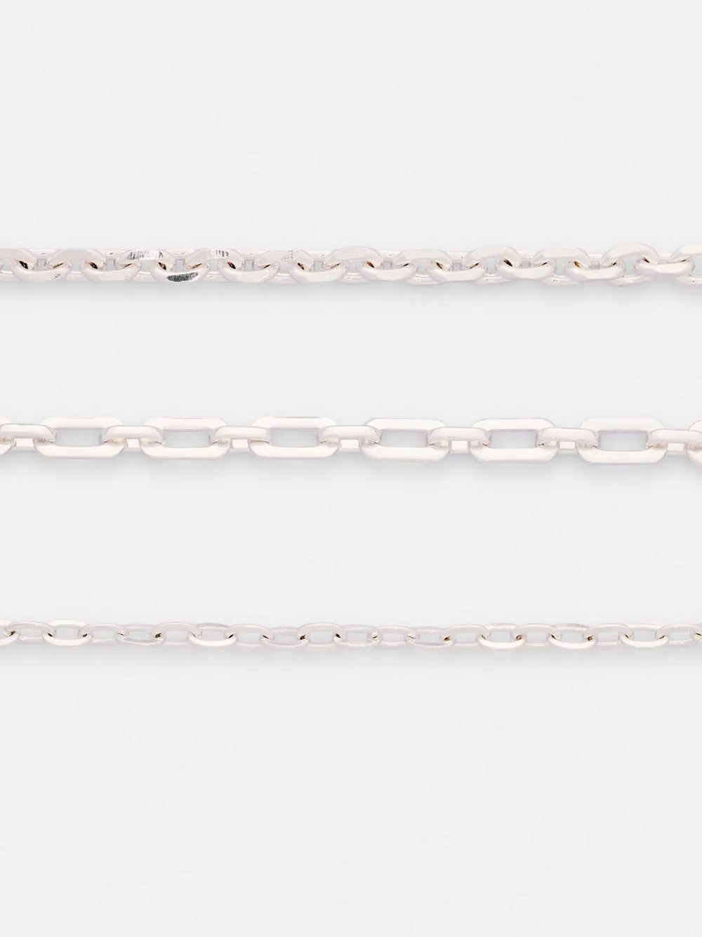 3pk The Edit Chain Bracelets