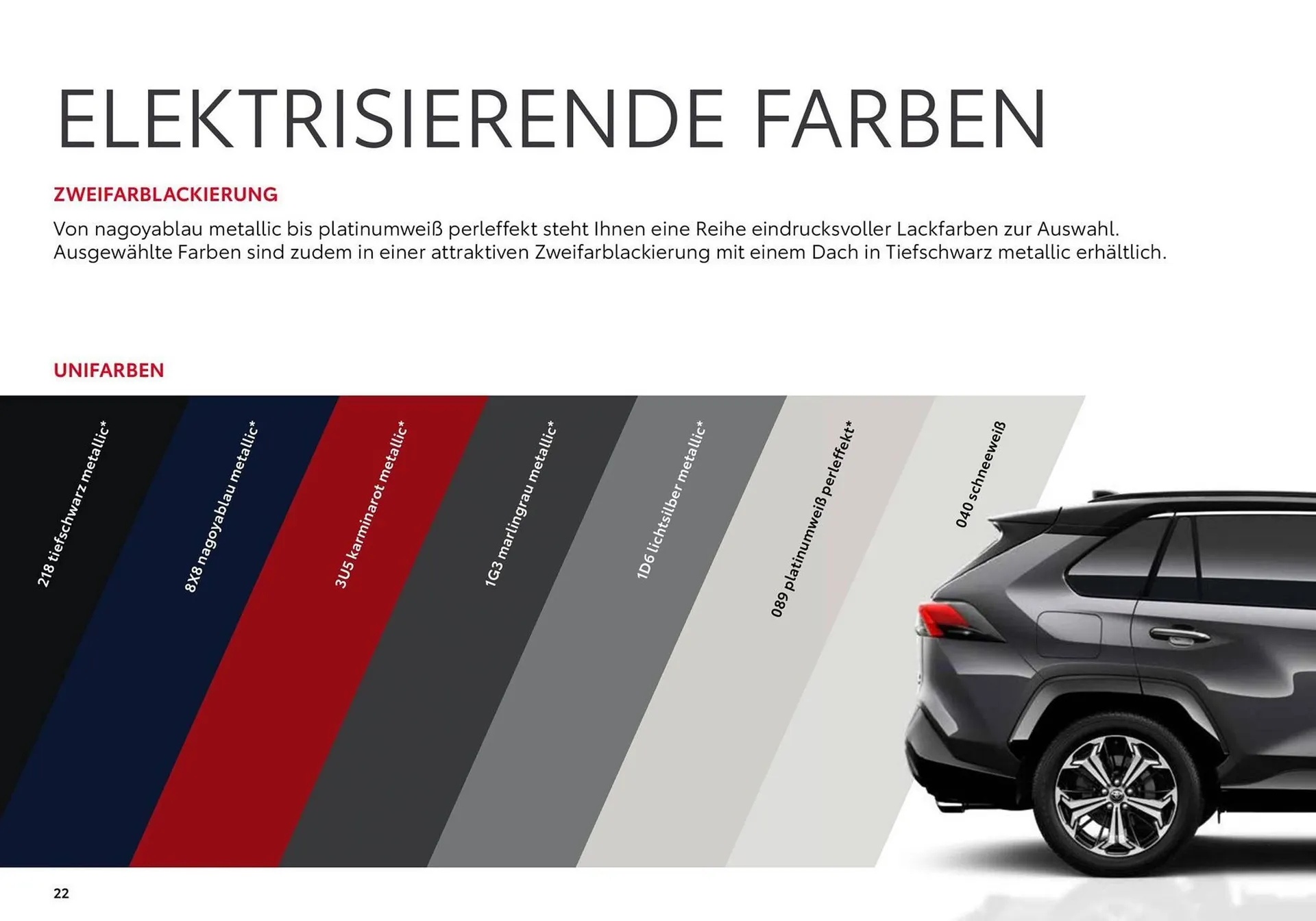 Toyota Prospekt von 4. September bis 4. September 2025 - Prospekt seite 22