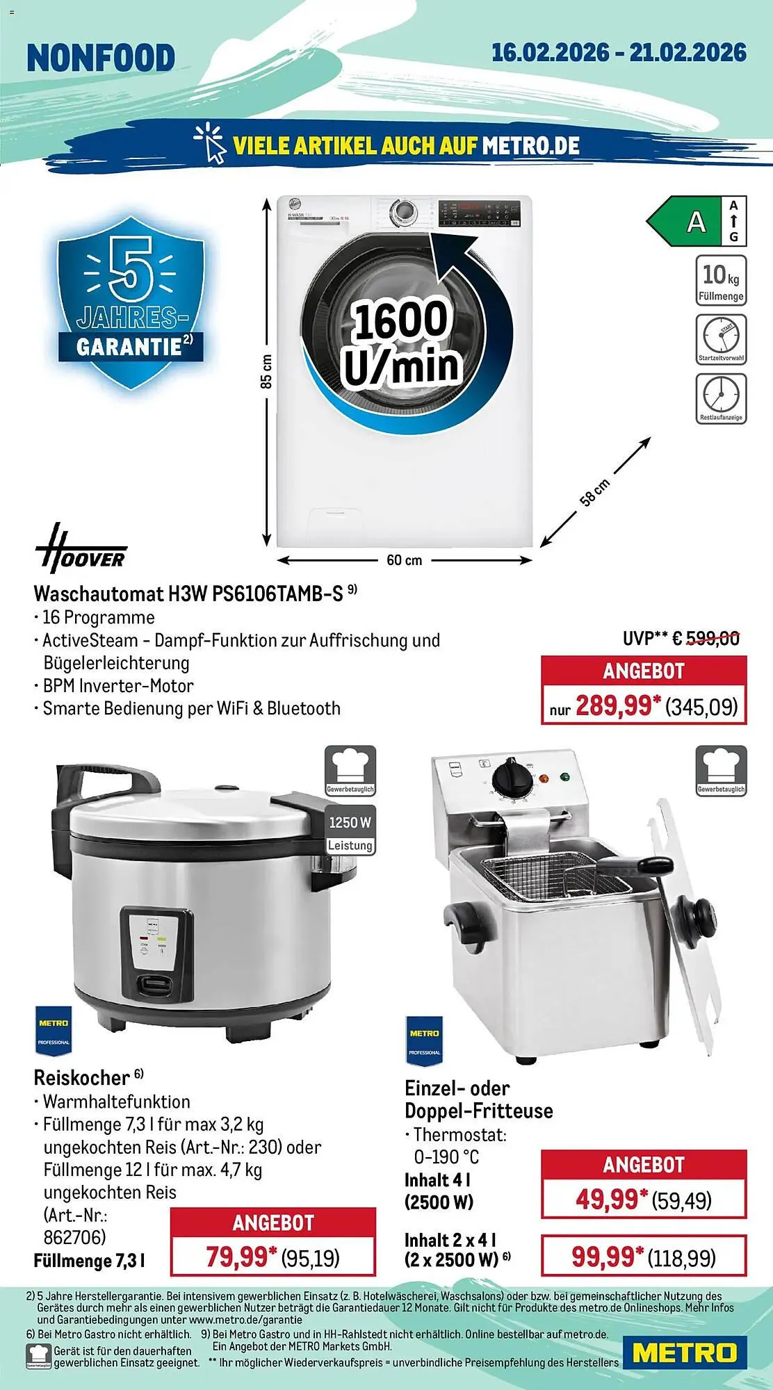 METRO Prospekt von 16. Februar bis 21. Februar 2026 - Prospekt seite 19