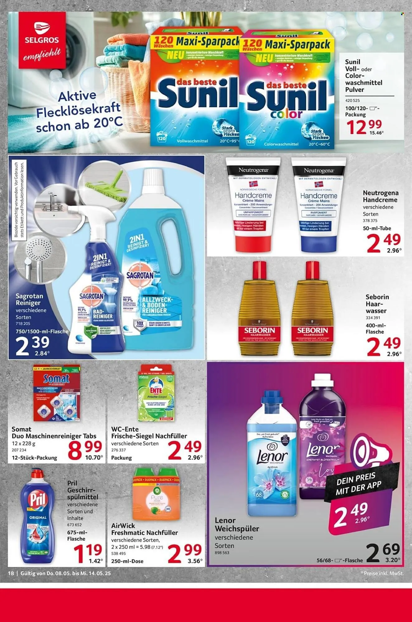 Selgros Prospekt von 8. Mai bis 14. Mai 2025 - Prospekt seite 18