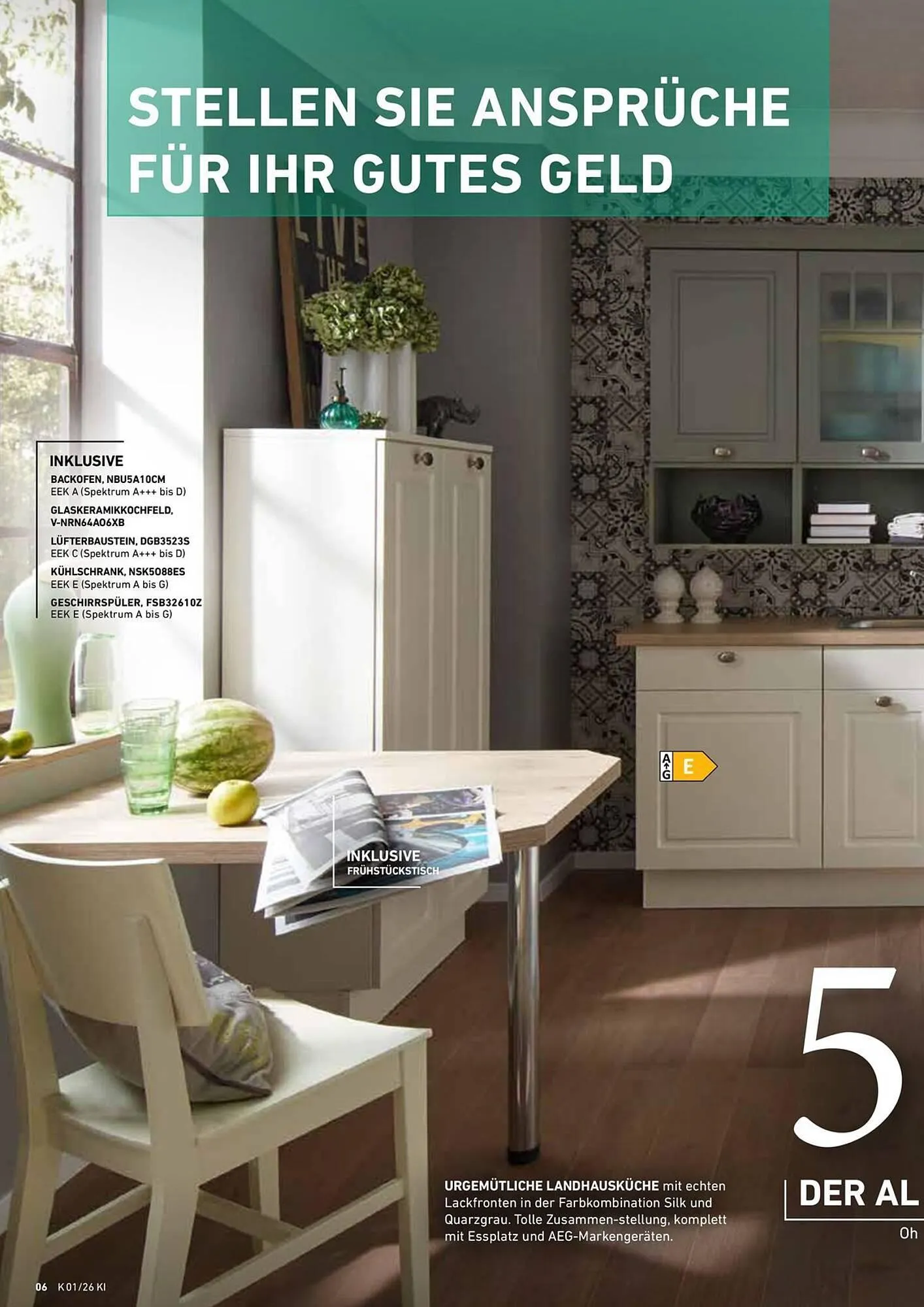 Küchen Aktuell Prospekt von 13. Januar bis 31. Dezember 2026 - Prospekt seite 6
