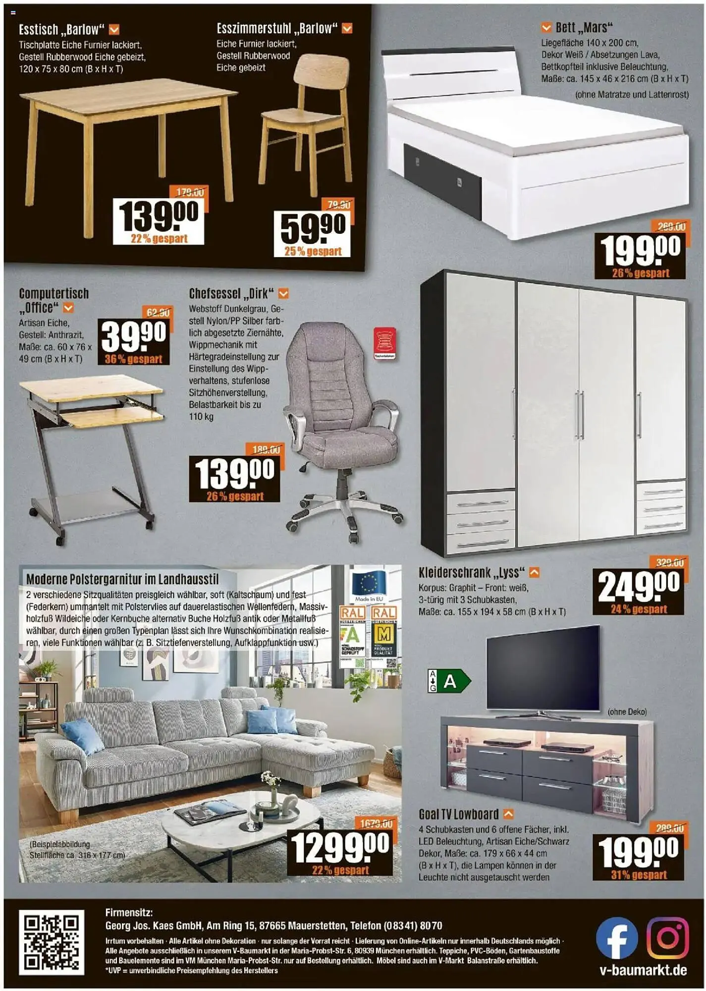 V Baumarkt Prospekt von 10. April bis 16. April 2025 - Prospekt seite 8