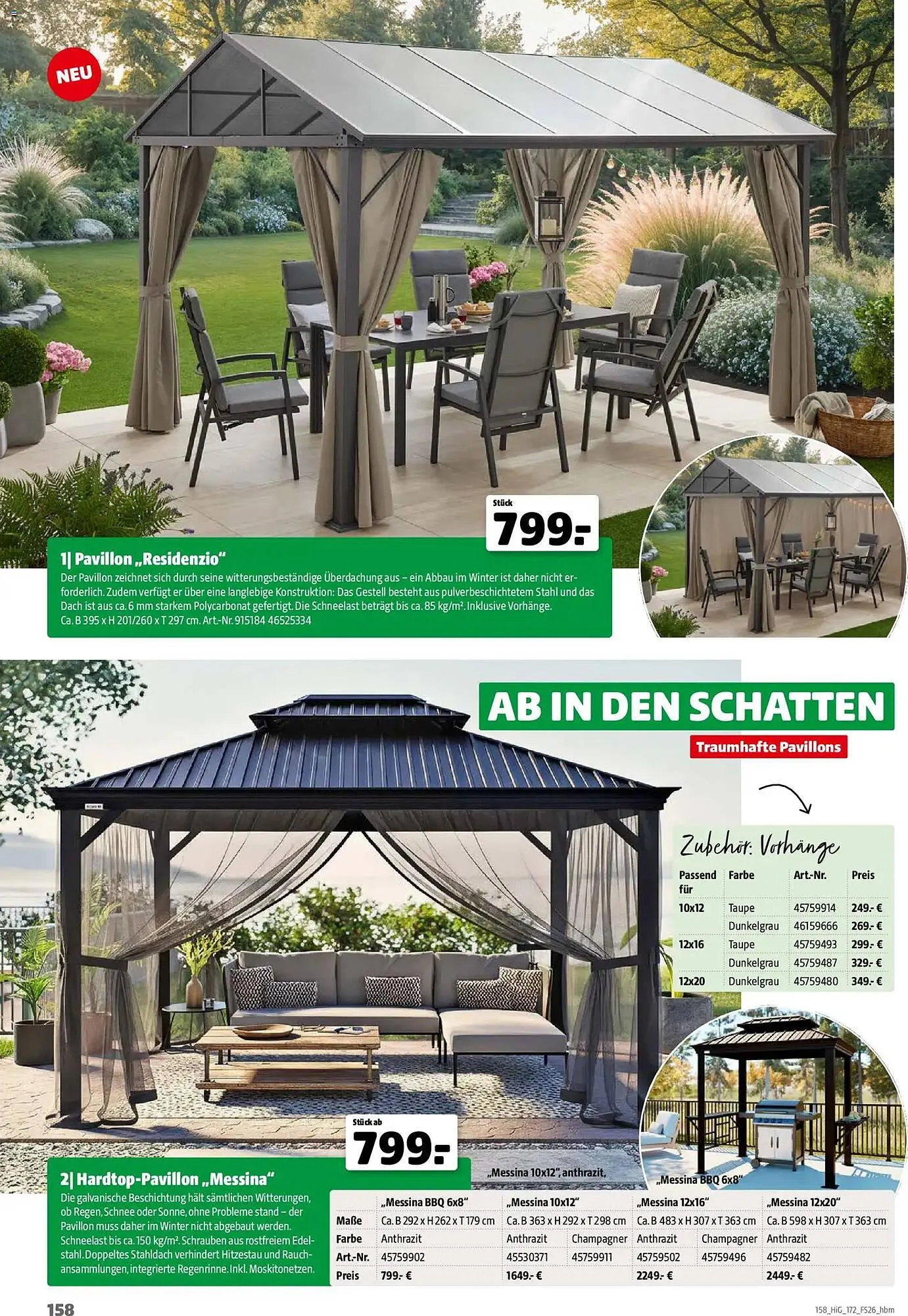 Hagebau Prospekt von 2. März bis 31. Dezember 2026 - Prospekt seite 158