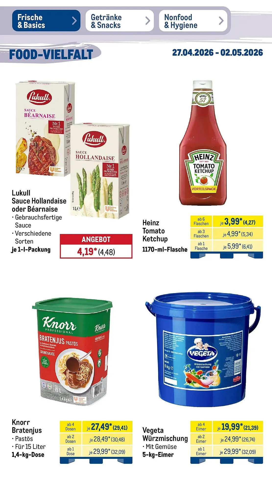 METRO Prospekt von 26. April bis 2. Mai 2026 - Prospekt seite 18